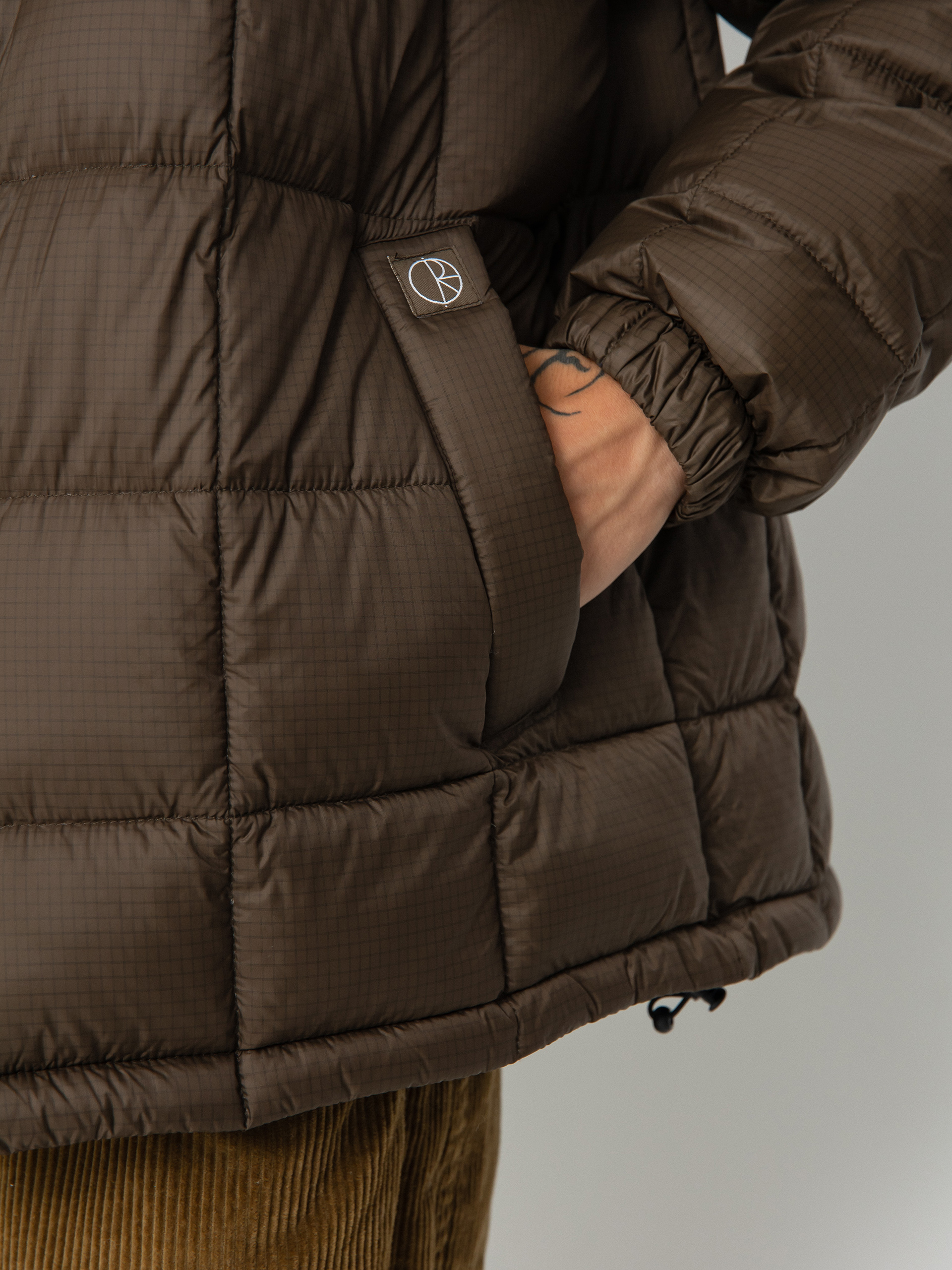 Kurtka Polar Skate Lightweight Puffer (brown)
