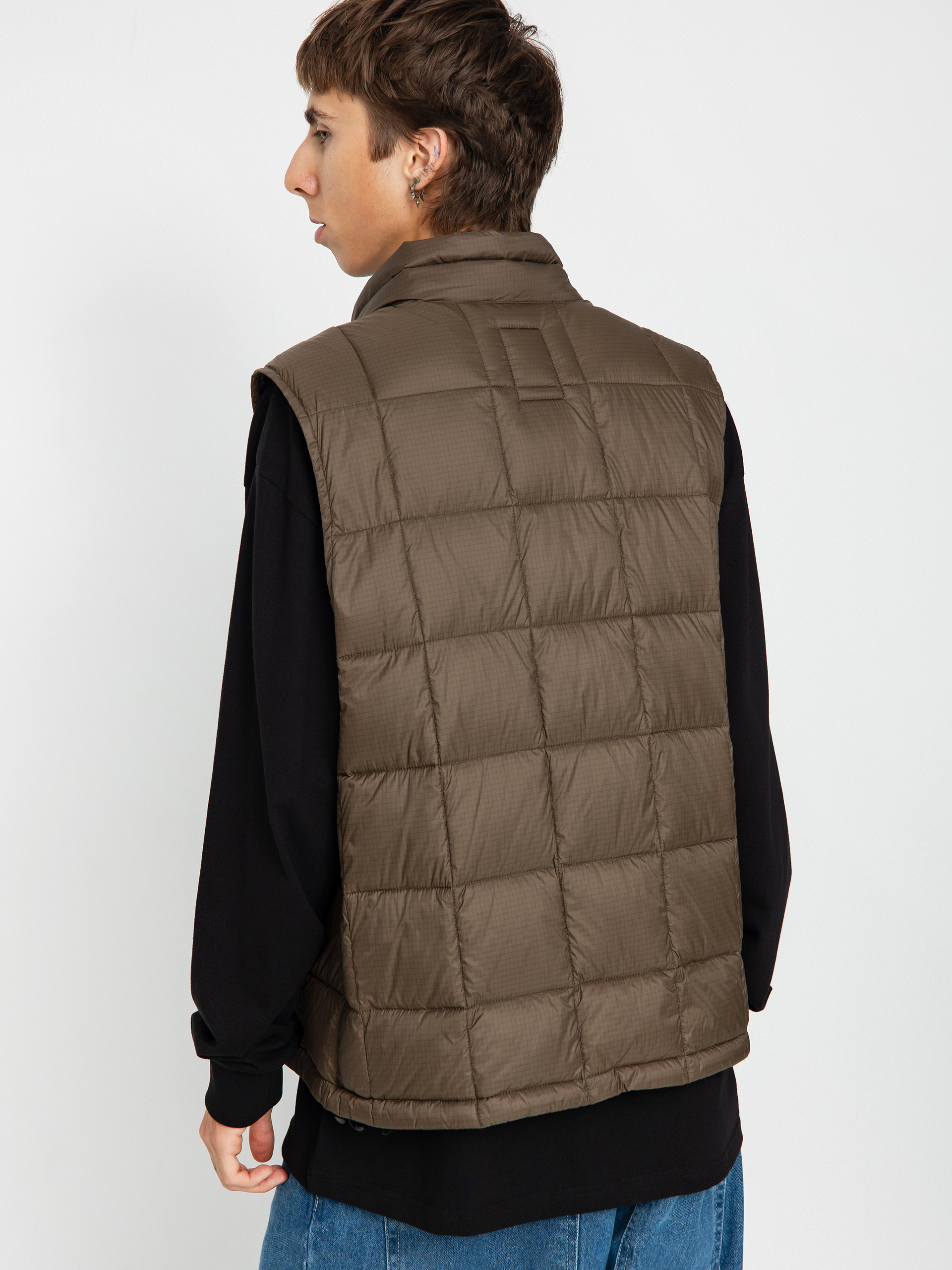 Kamizelka Polar Skate Lightweight Puffer Vest (brown)