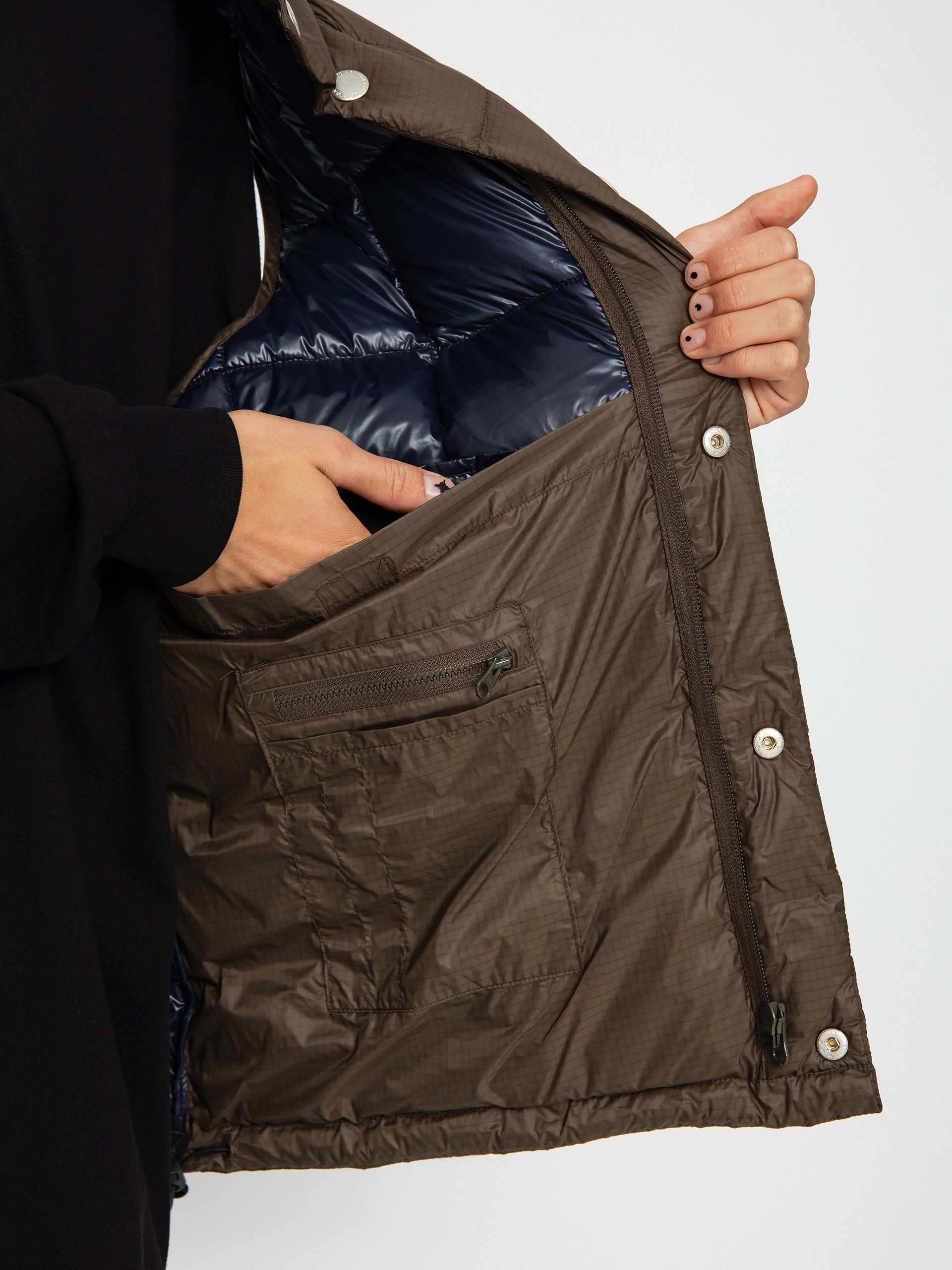 Kamizelka Polar Skate Lightweight Puffer Vest (brown)