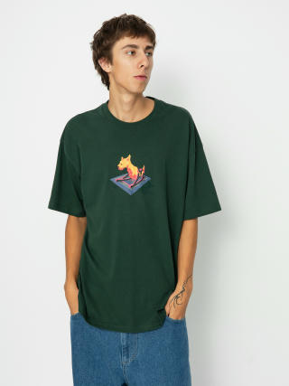 T-shirt Polar Skate Dog (dark green)