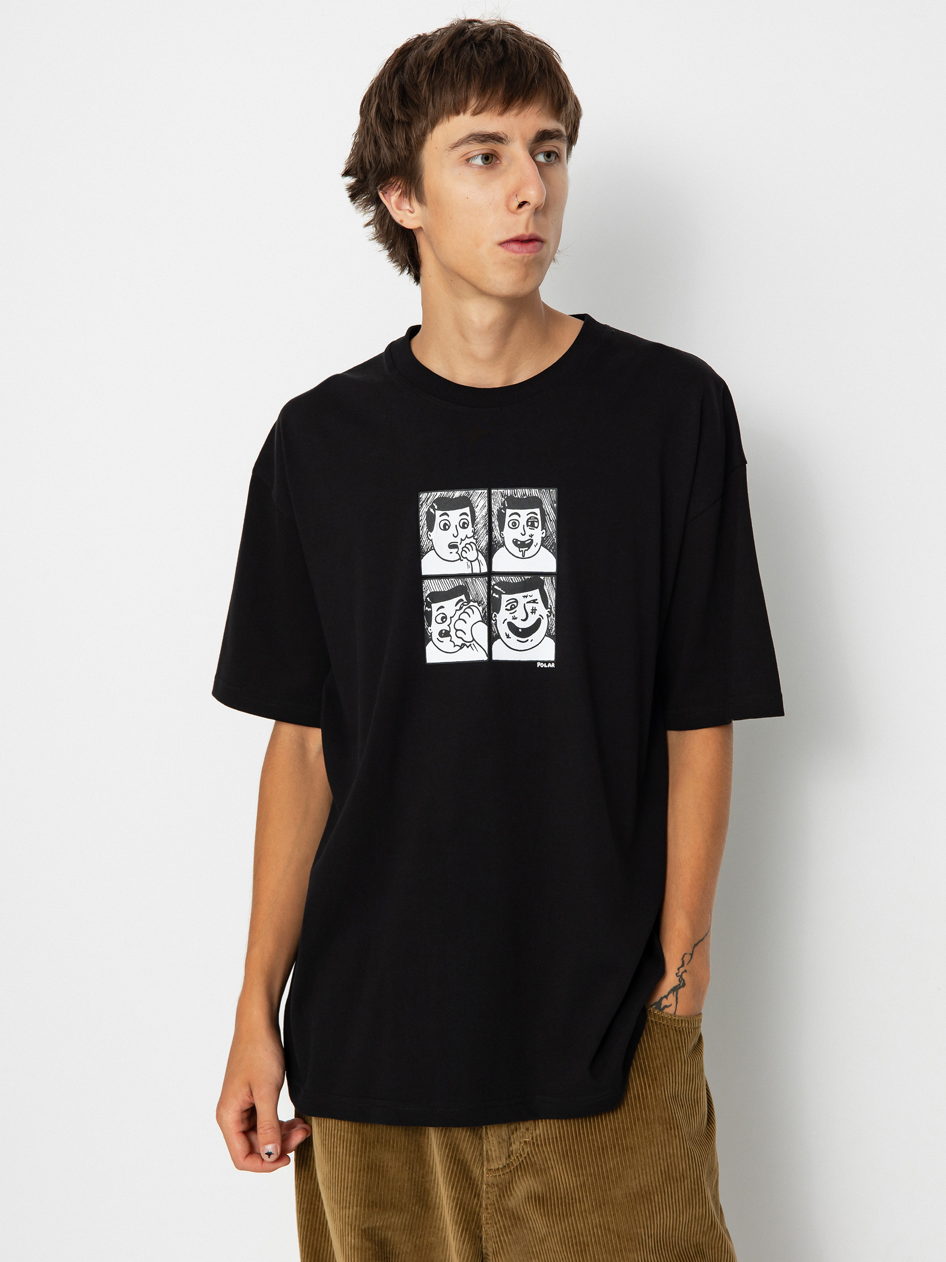T-shirt Polar Skate Punch (black)