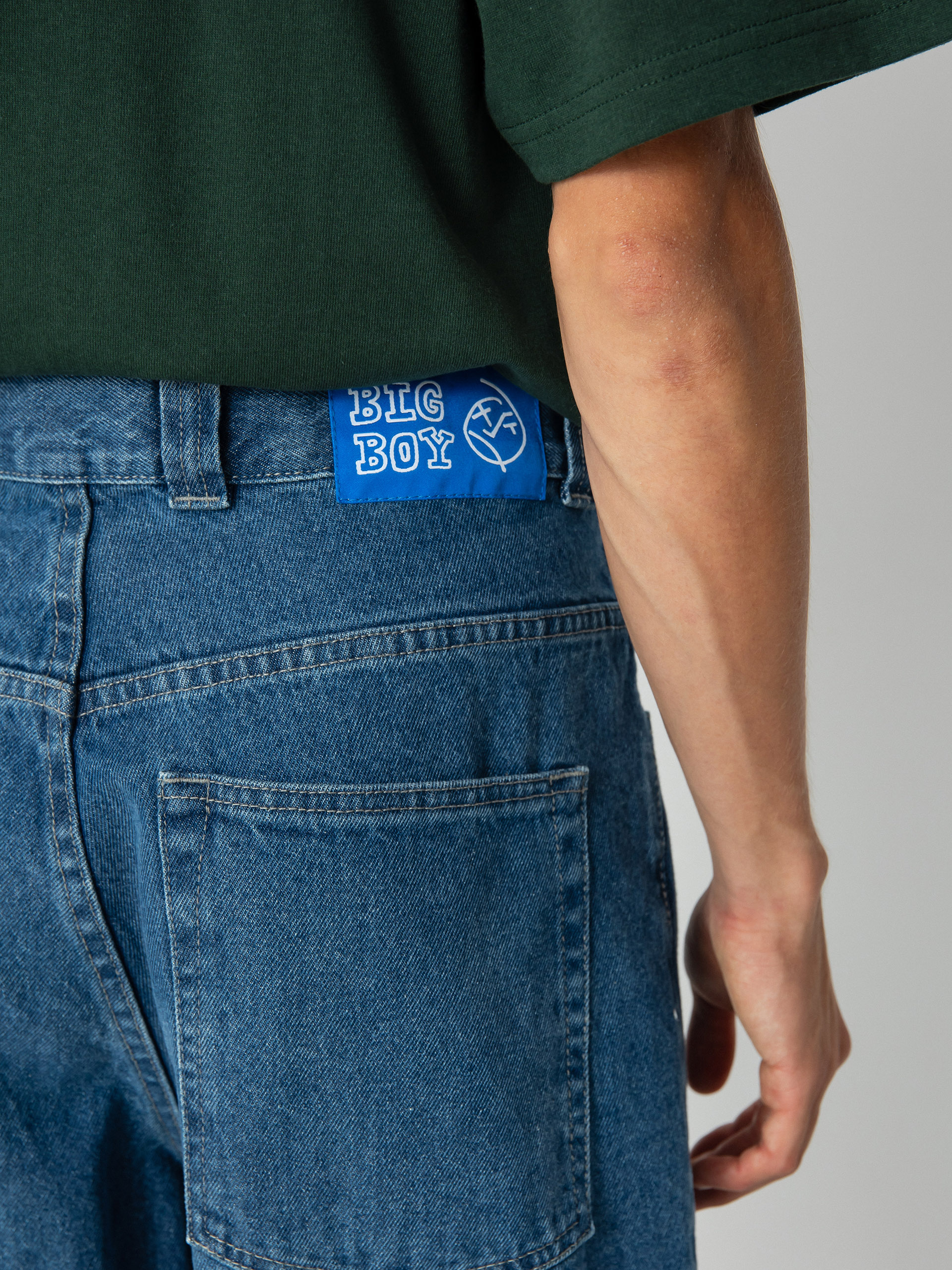 Spodnie Polar Skate Big Boy Jeans (mid blue)