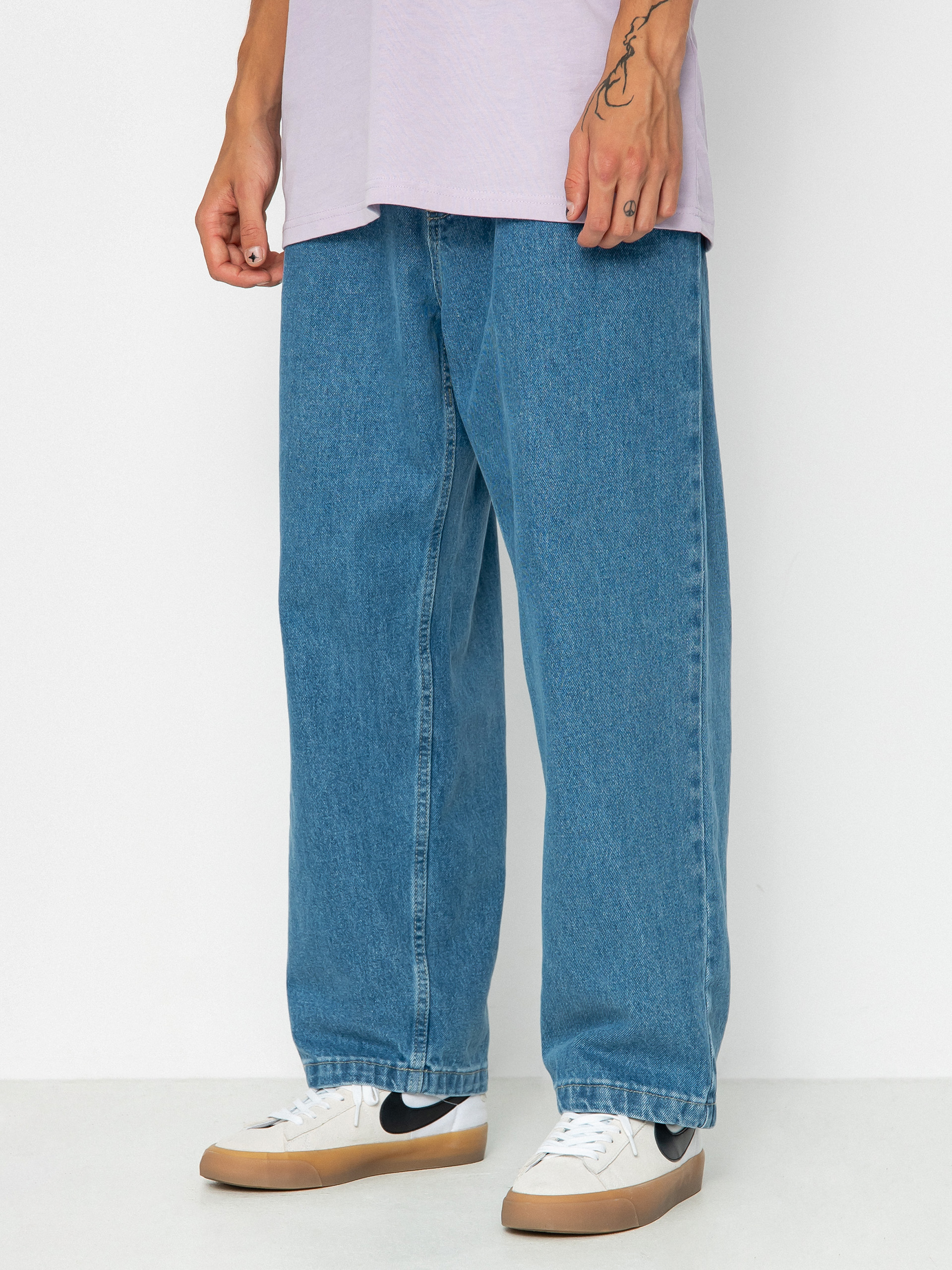 Spodnie Polar Skate 93! Denim (mid blue)