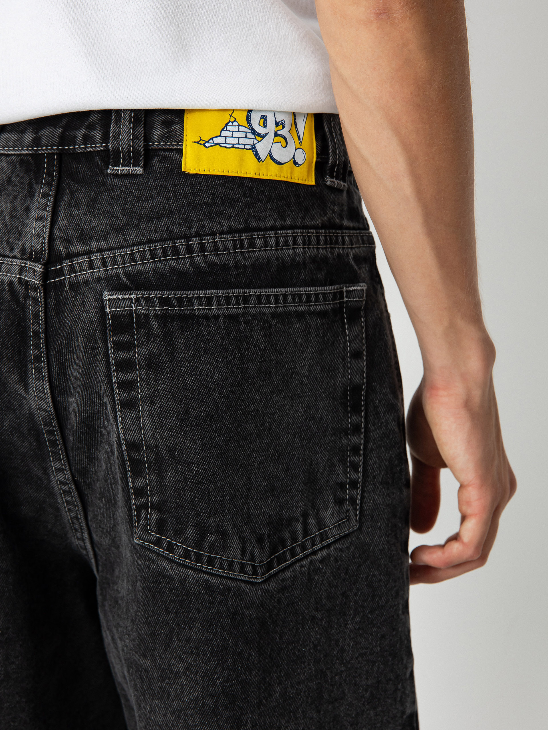 Spodnie Polar Skate 93! Denim (silver black)