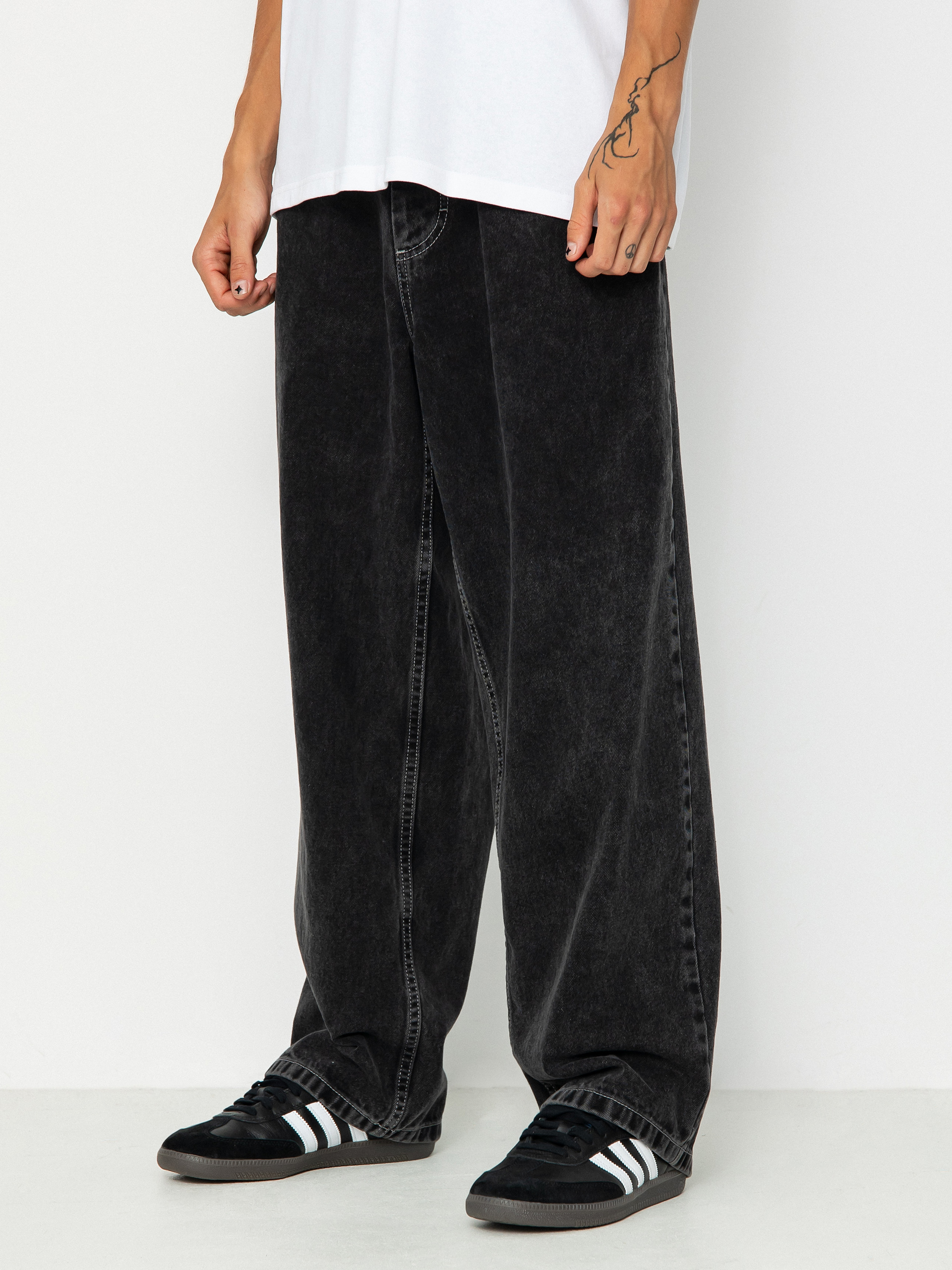 Spodnie Polar Skate Big Boy Jeans - czarny (silver black)