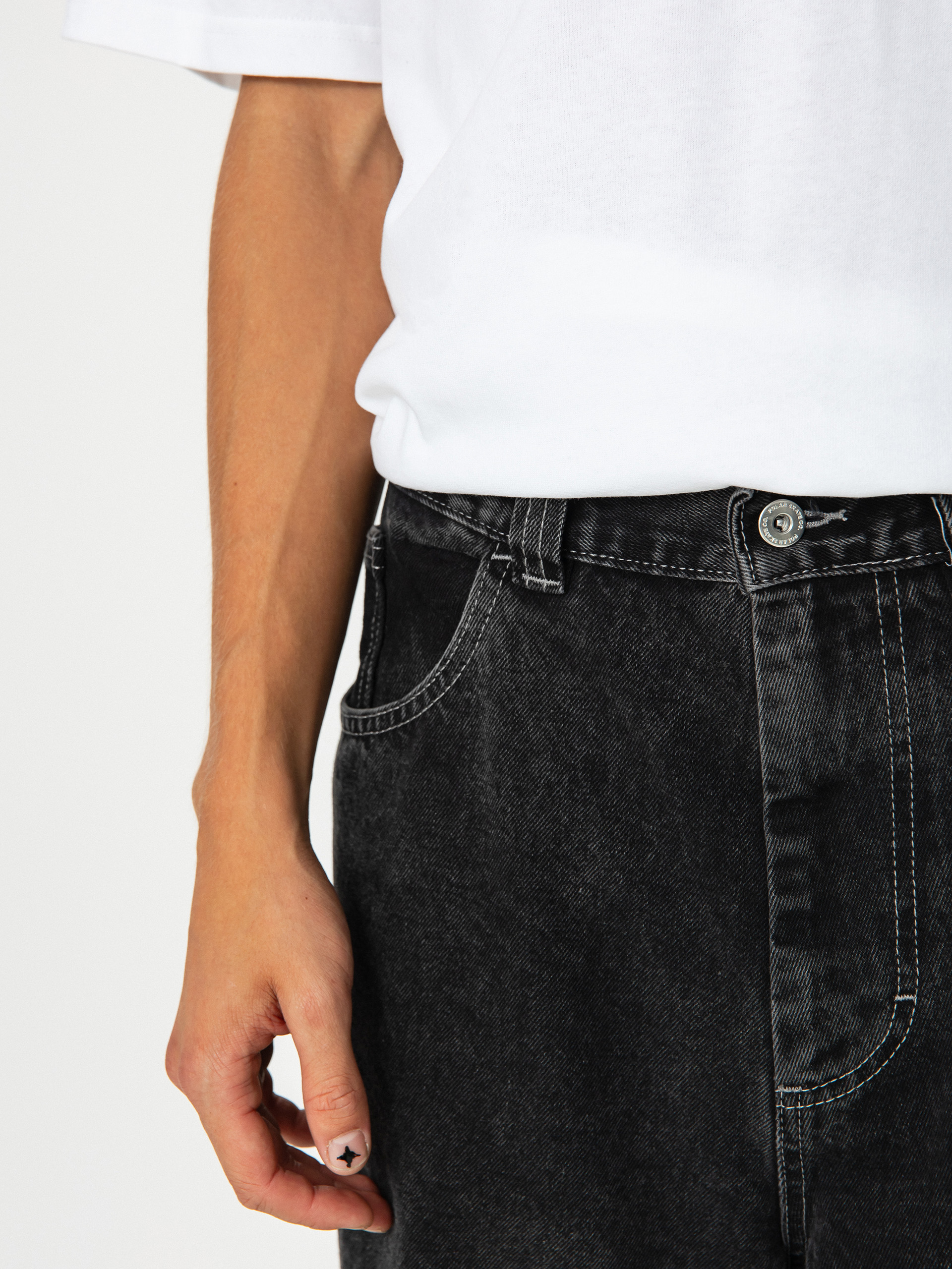 Spodnie Polar Skate Big Boy Jeans (silver black)