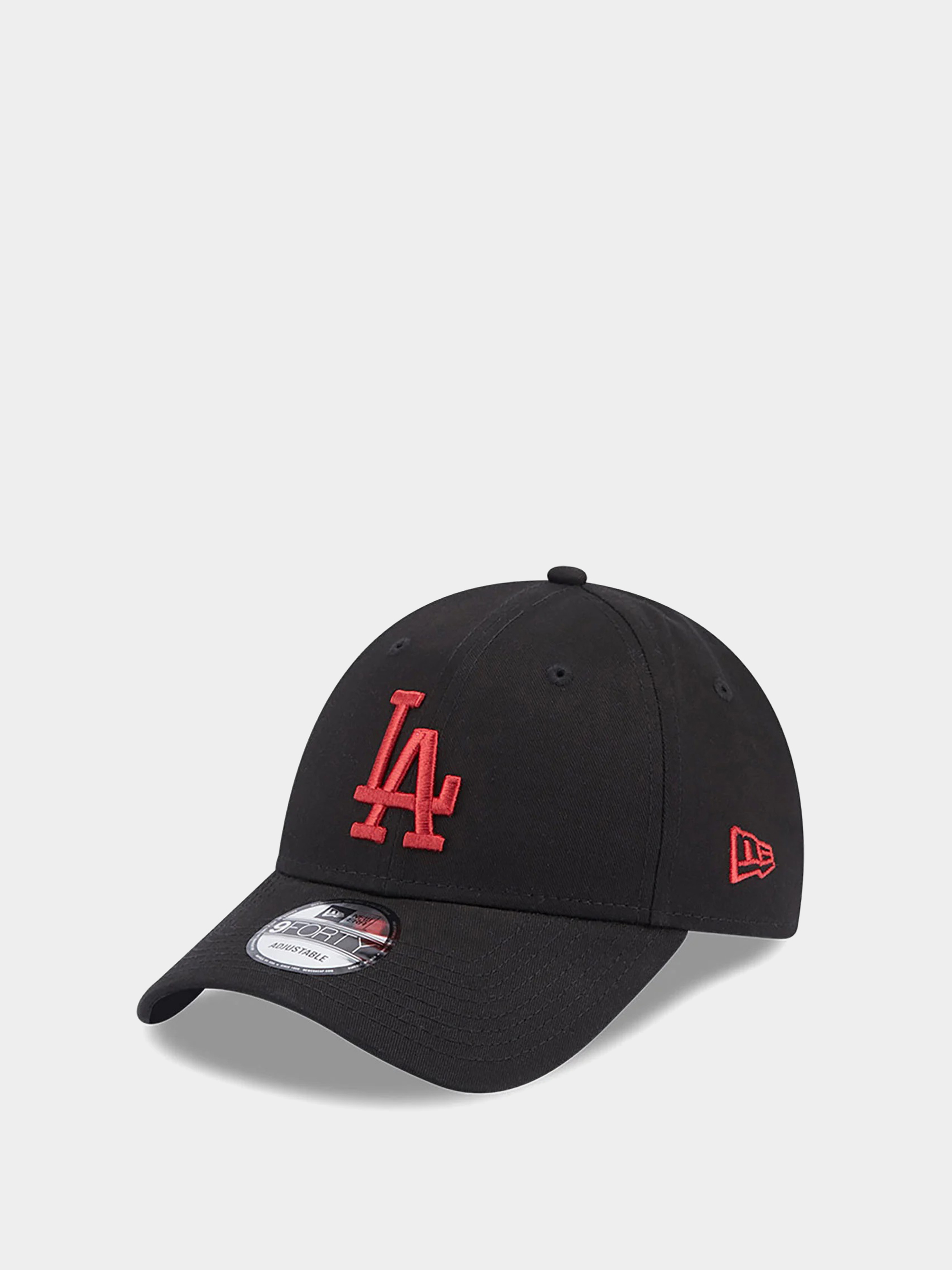 Czapka z daszkiem New Era League Essential 9Forty Los Angeles Dodgers (black/red)