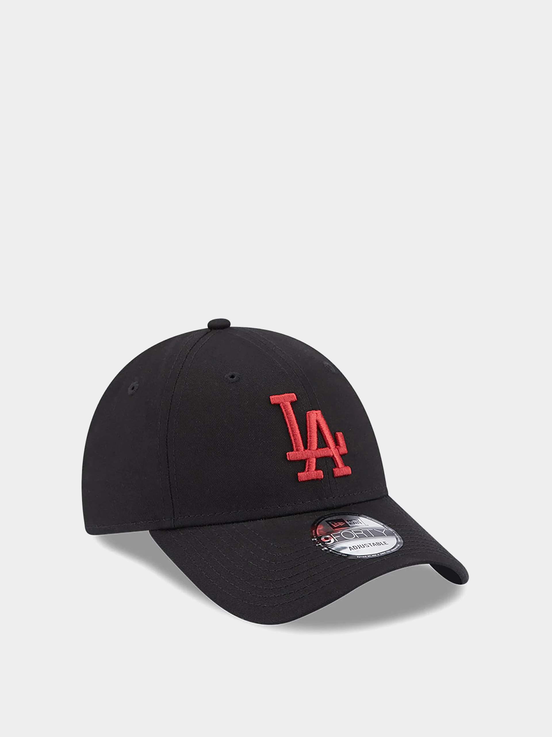 Czapka z daszkiem New Era League Essential 9Forty Los Angeles Dodgers (black/red)