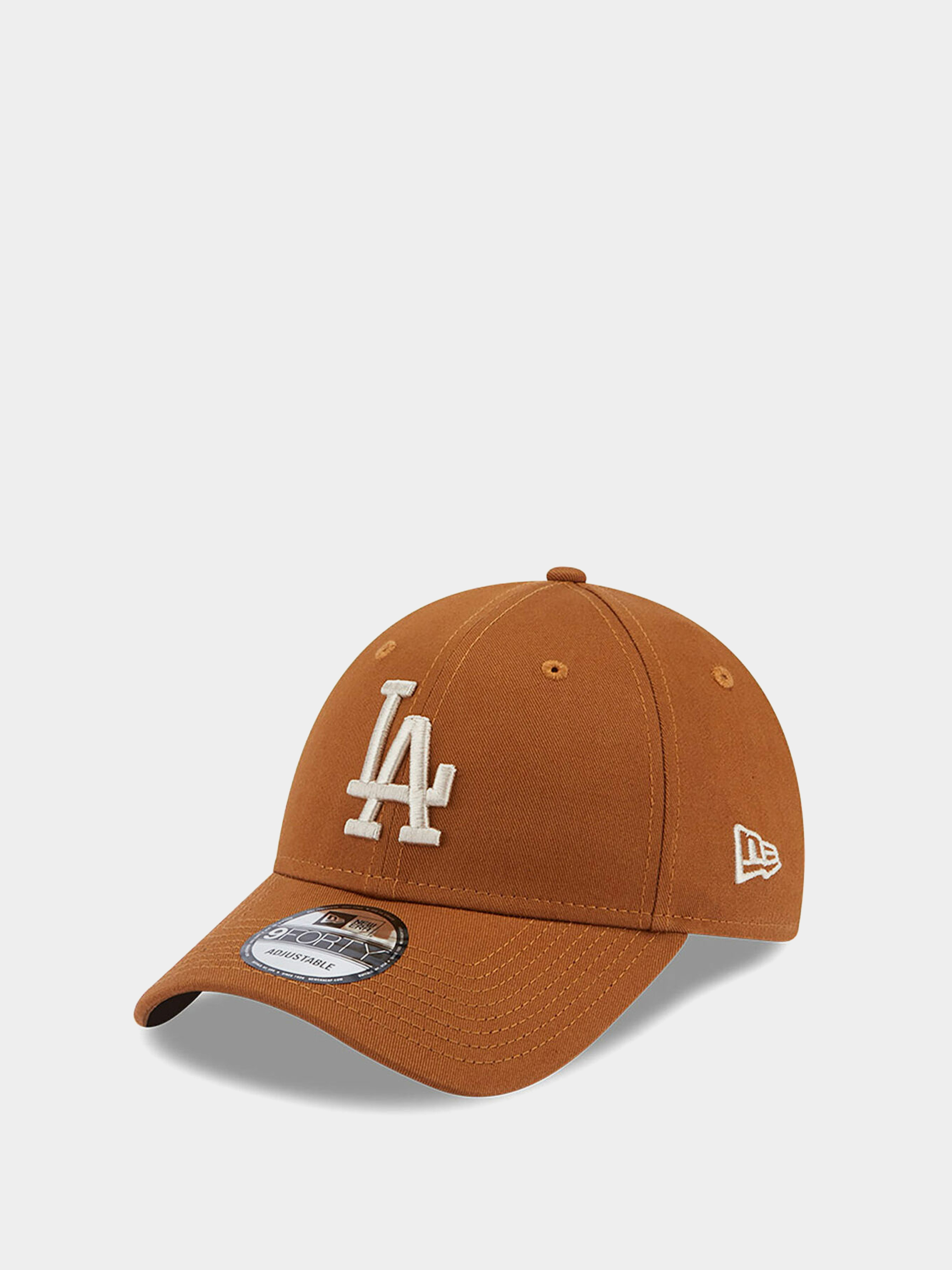 Czapka z daszkiem New Era League Essential 9Forty Los Angeles Dodgers (borwn)