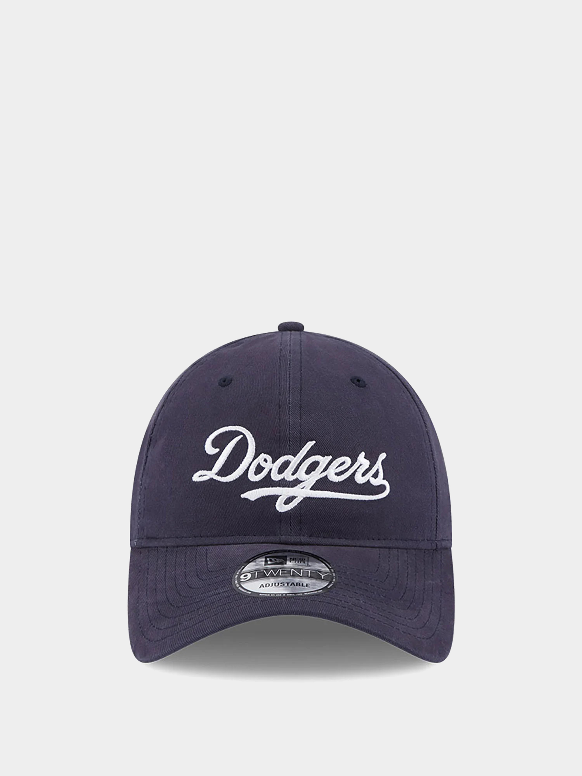 Czapka z daszkiem New Era Team Script 9Twenty Los Angeles Dodgers (navy)