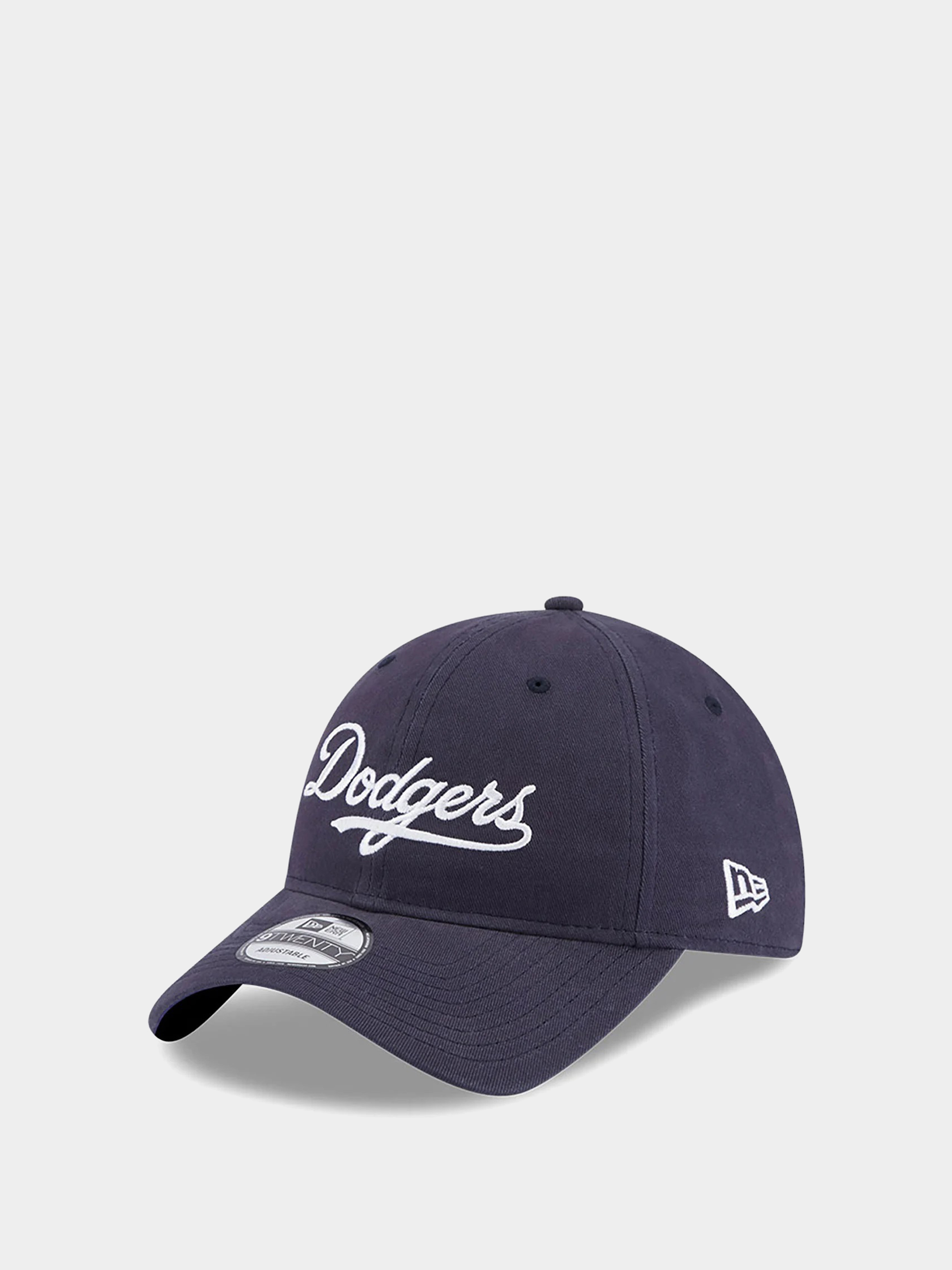 Czapka z daszkiem New Era Team Script 9Twenty Los Angeles Dodgers (navy)