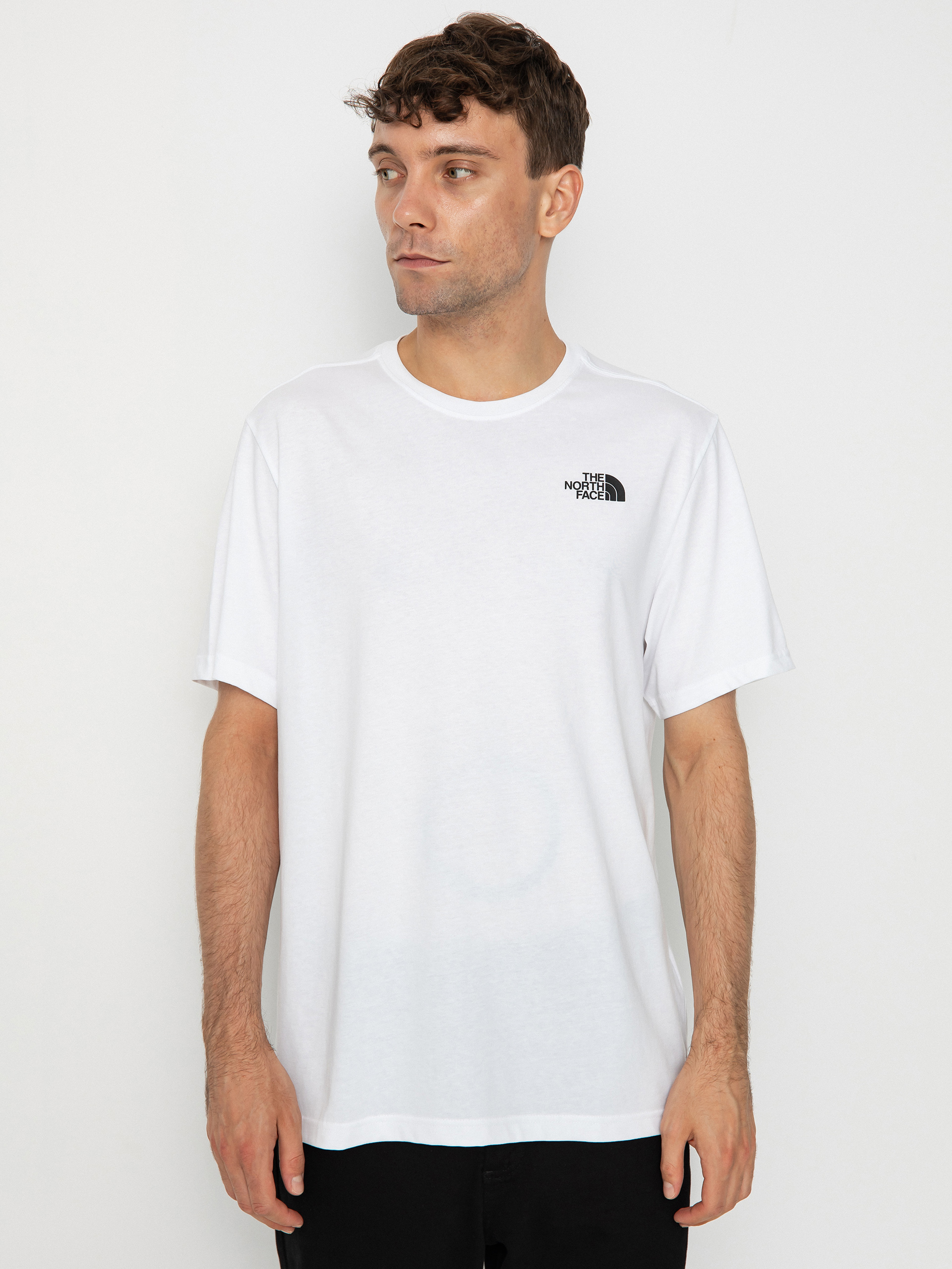 T-shirt The North Face Mountain Outline (tnf white/tnf black)