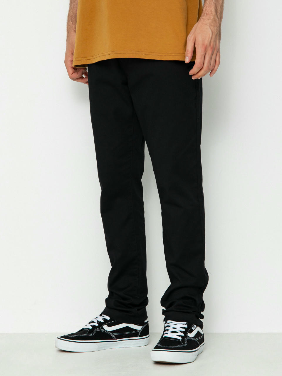 Spodnie Volcom Frickin Slim Stretch (black)