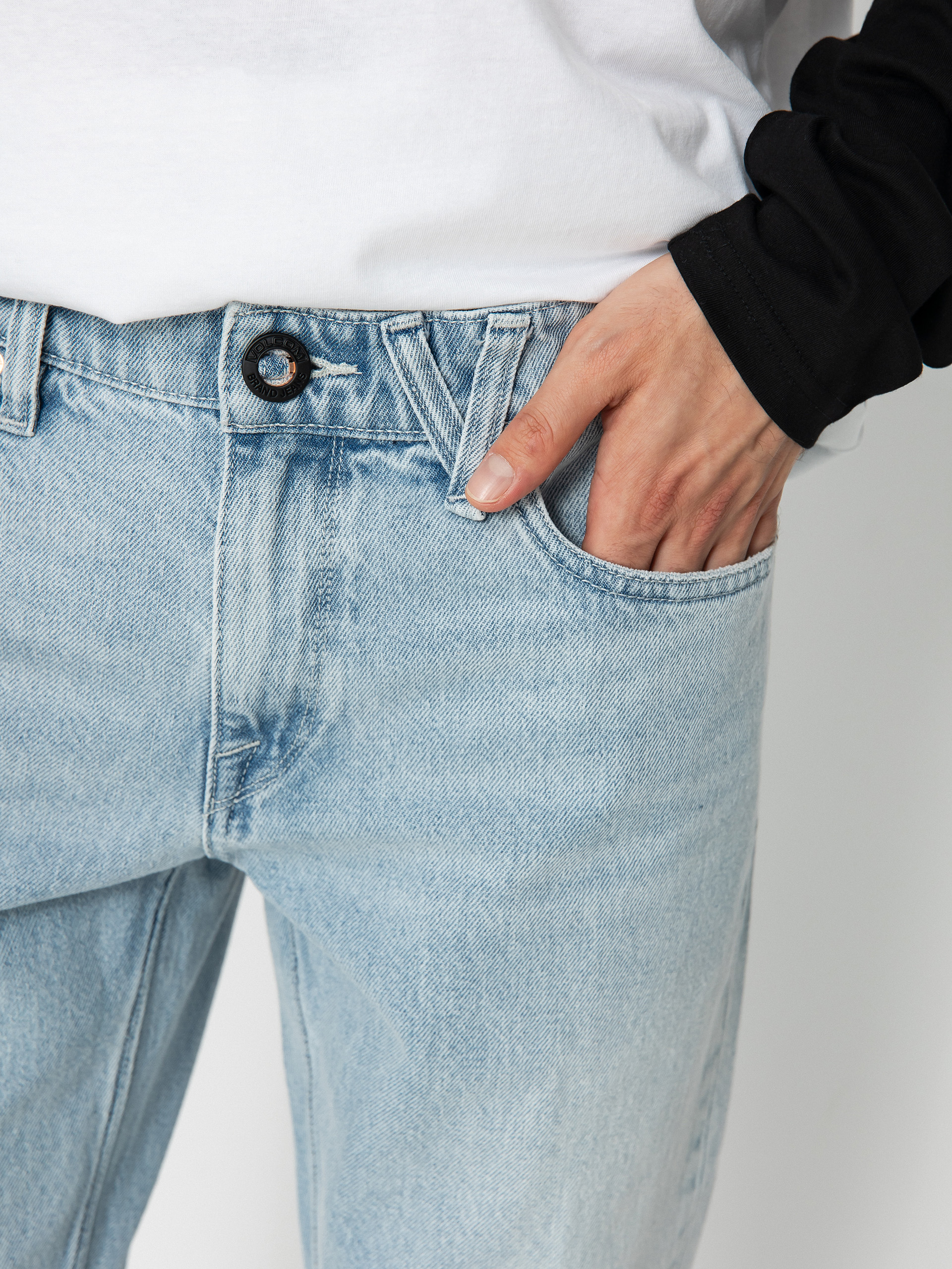 Spodnie Volcom Vorta Denim (sandy indigo)