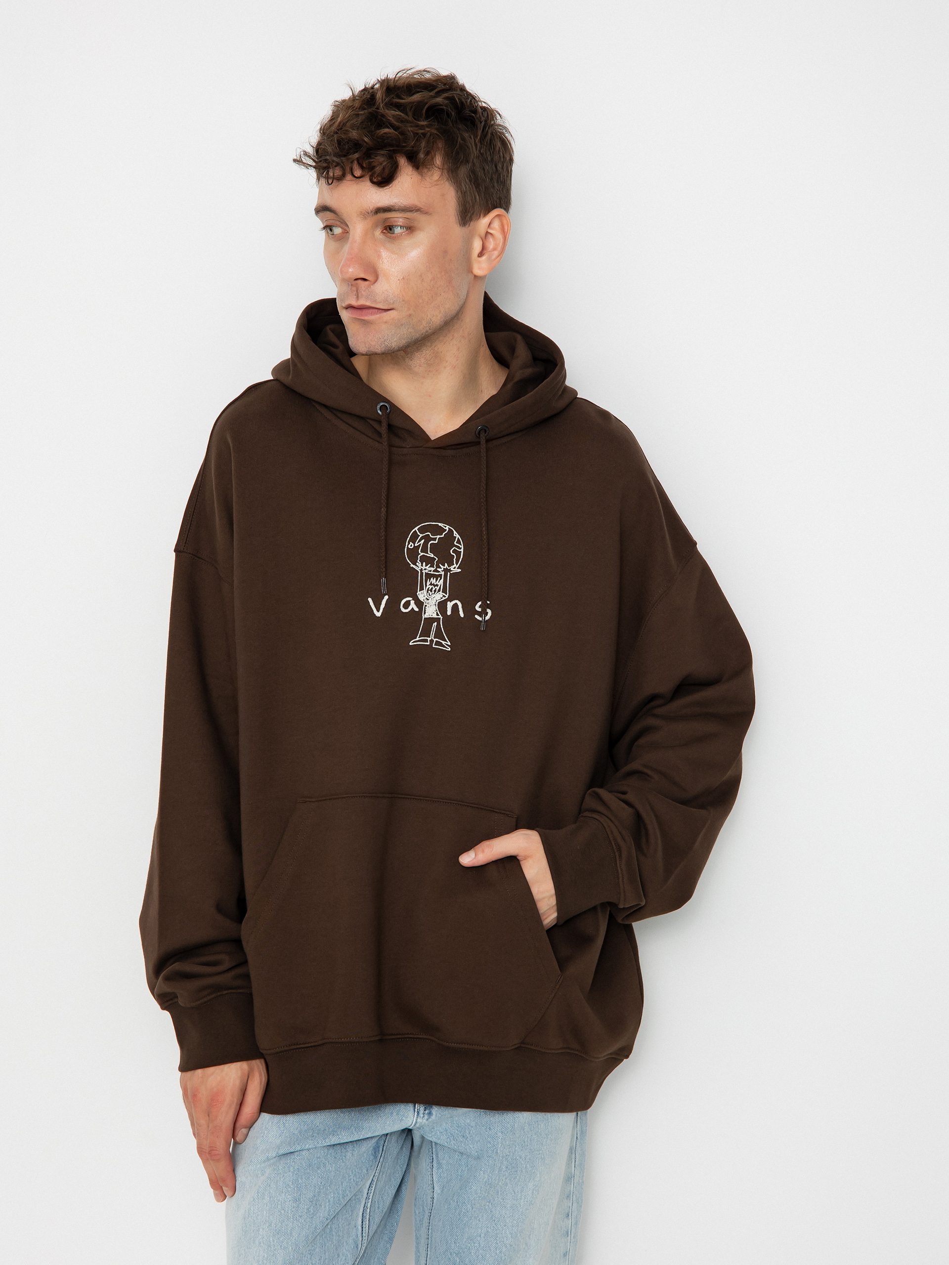 Bluza z kapturem Vans Nick Michel Po (nick michel demitasse)
