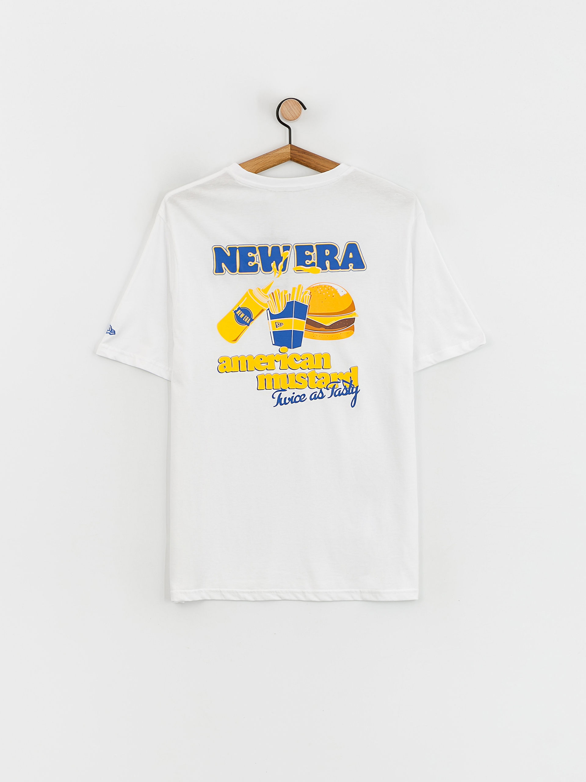 T-shirt New Era Food Graphic (white/blue)