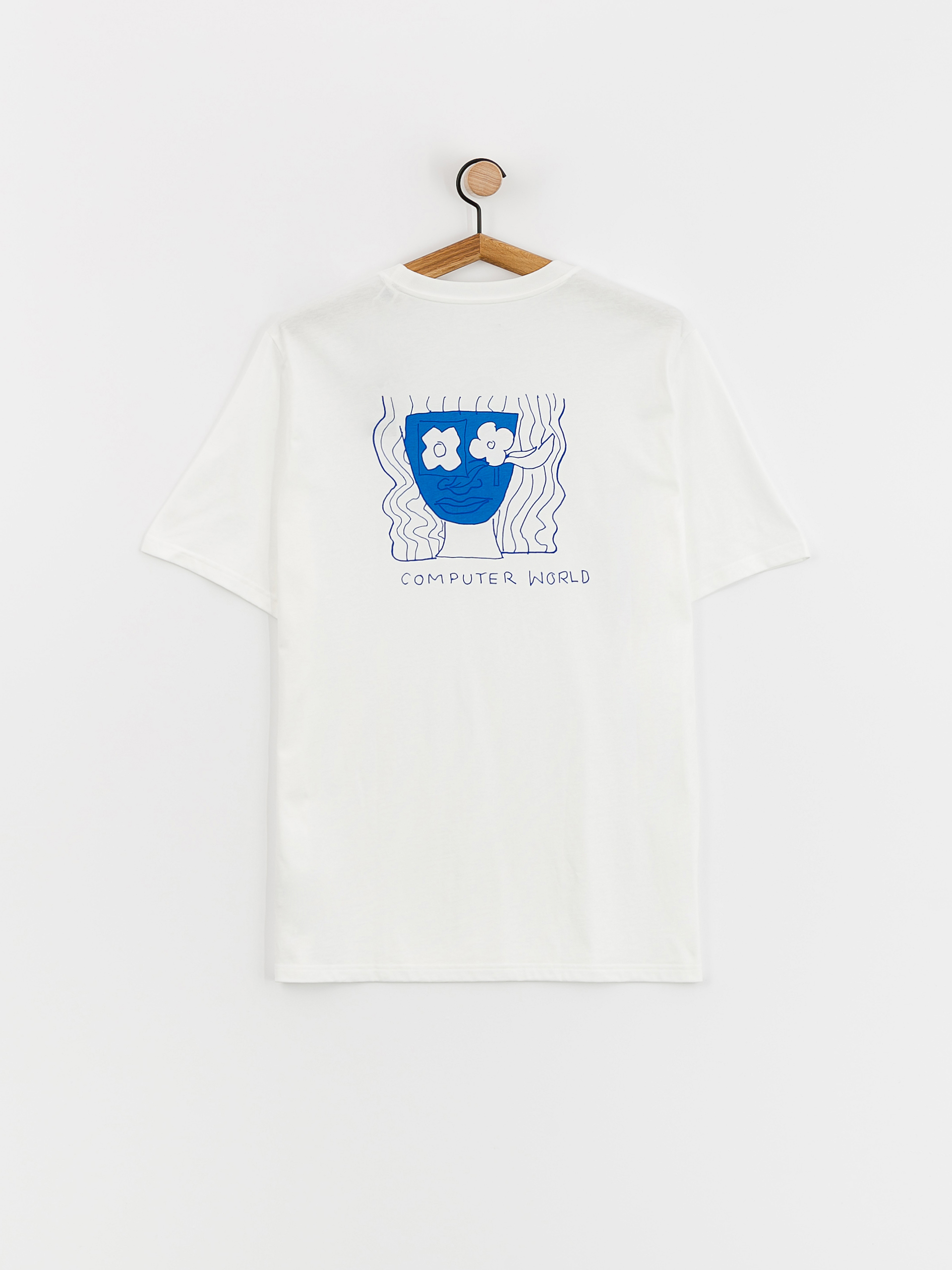 T-shirt adidas Shmoo Art (white/blubir/royblu)
