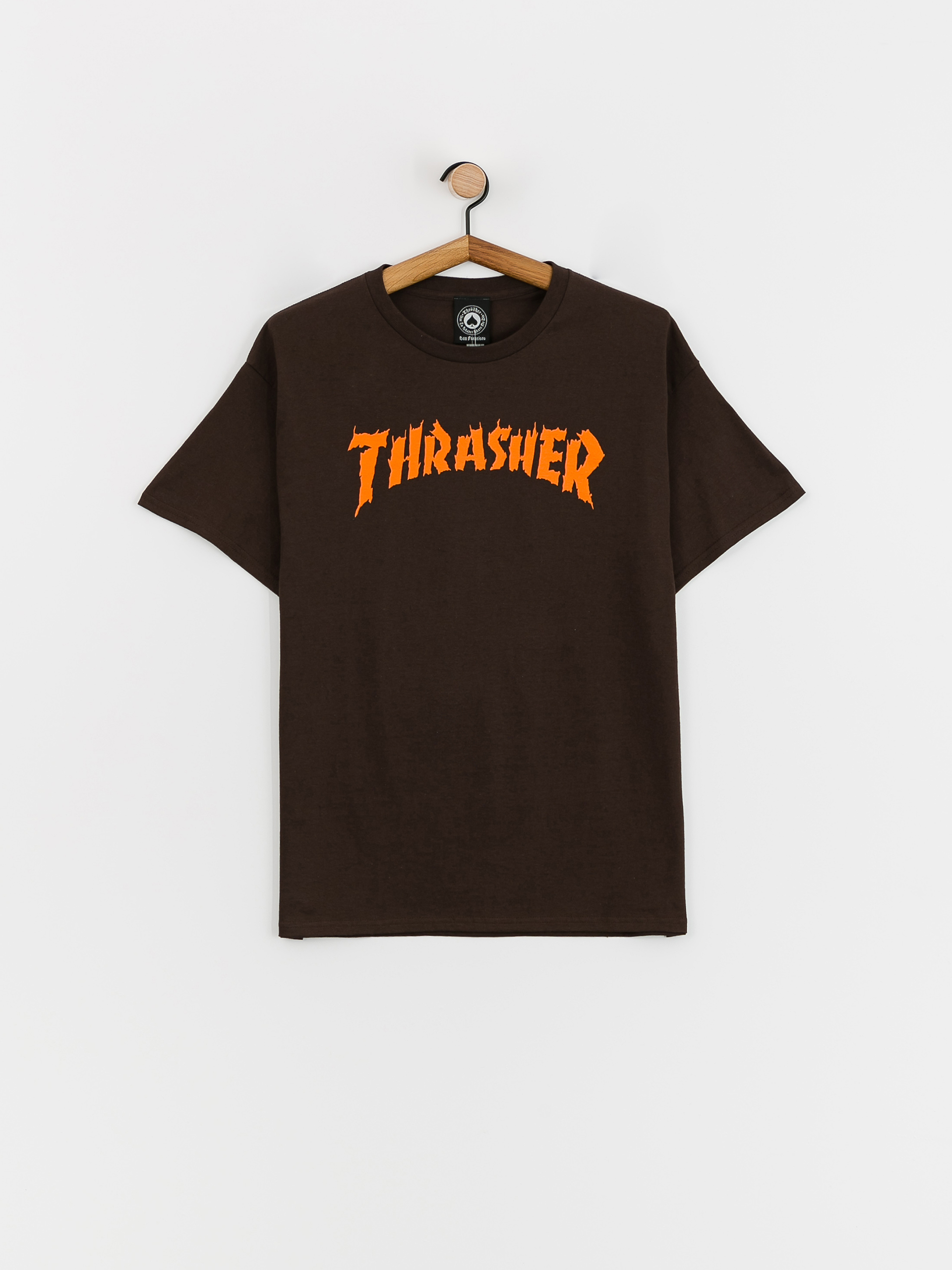 T-shirt Thrasher Burn It Down (dark chocolate)