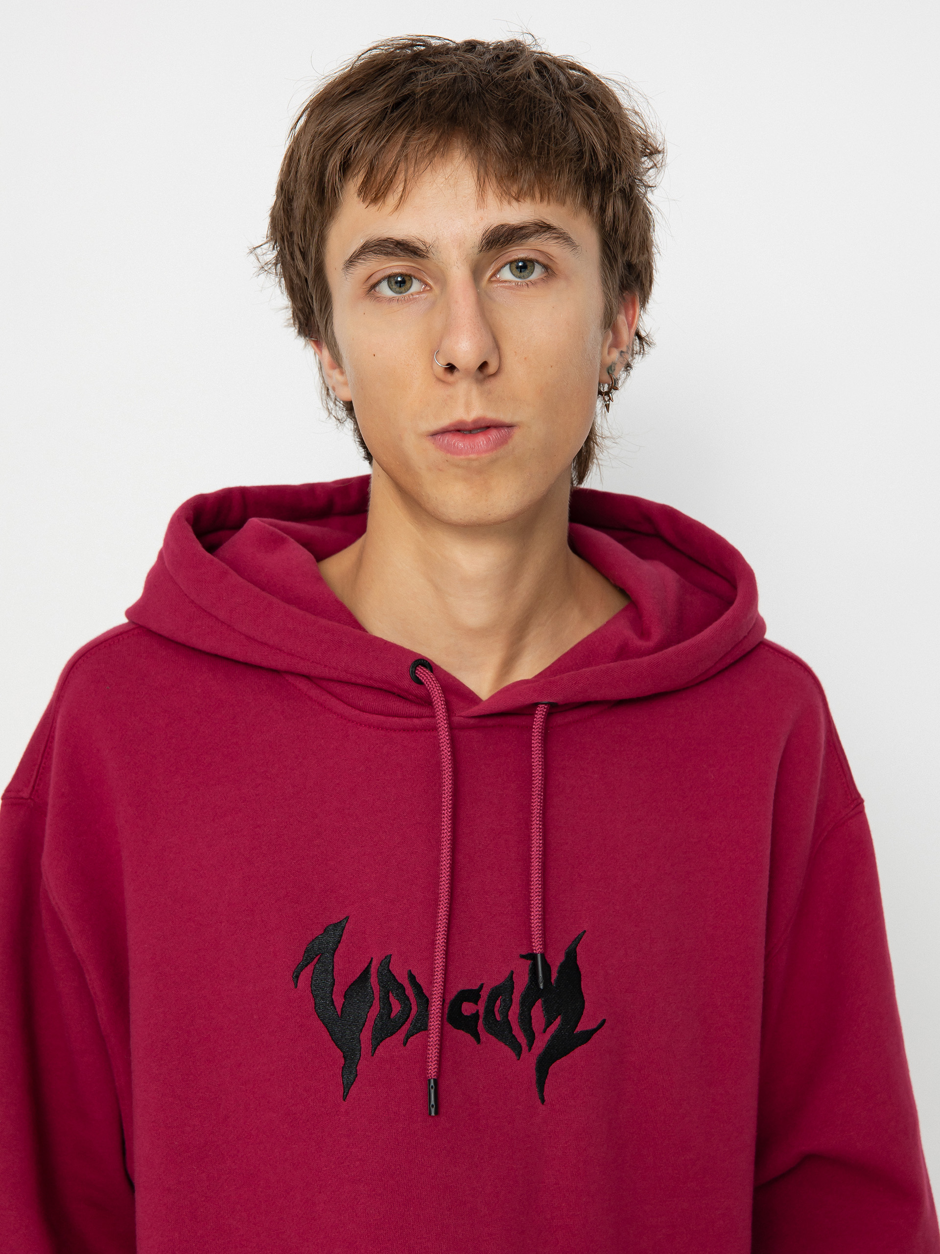 Bluza z kapturem Volcom Gothstone HD (wine)