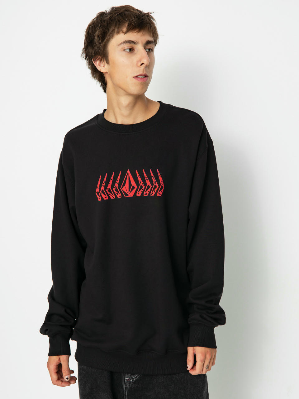 Bluza Volcom Watanite Crew (black)