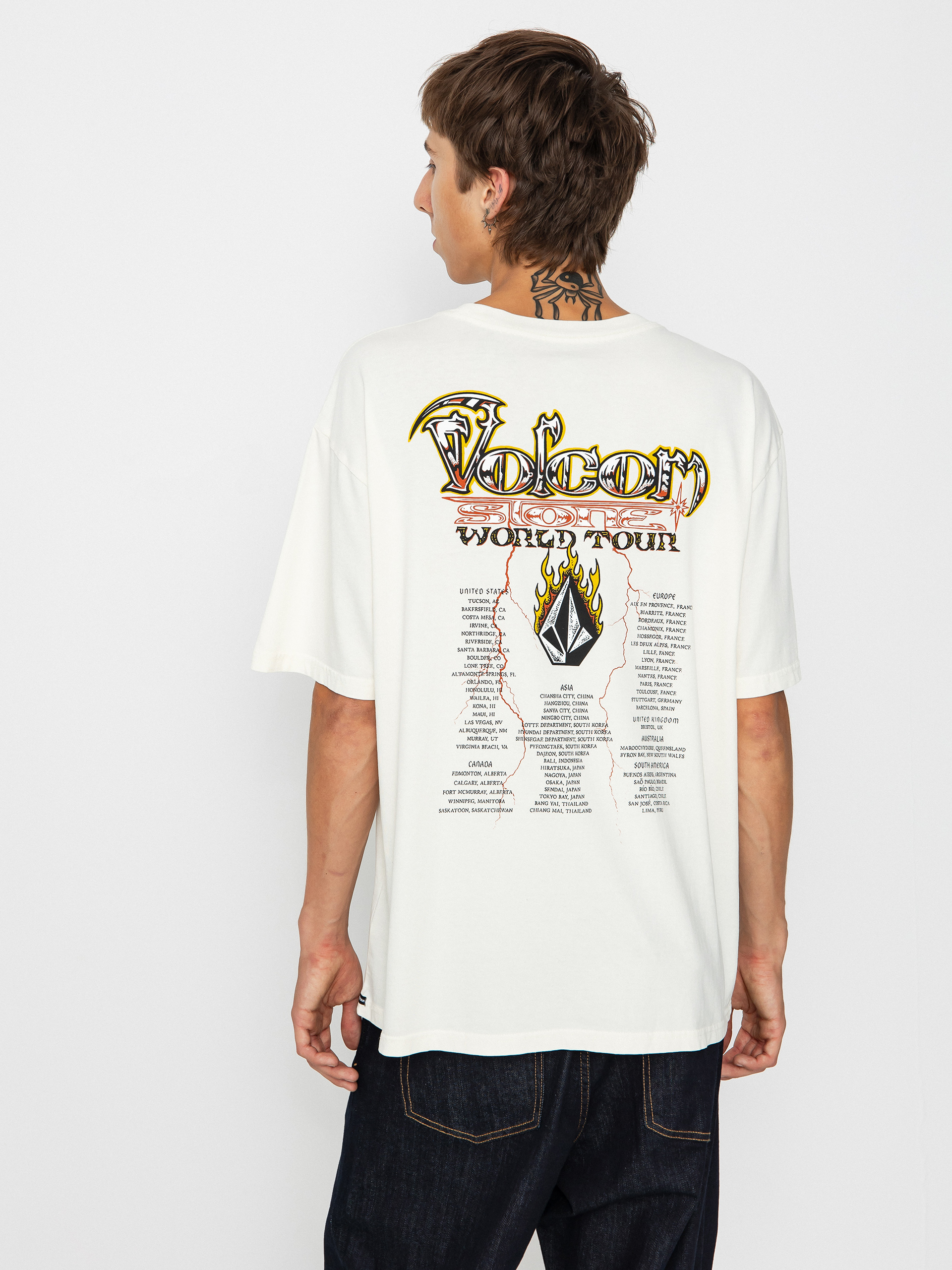 T-shirt Volcom Stone Ghost (off white)