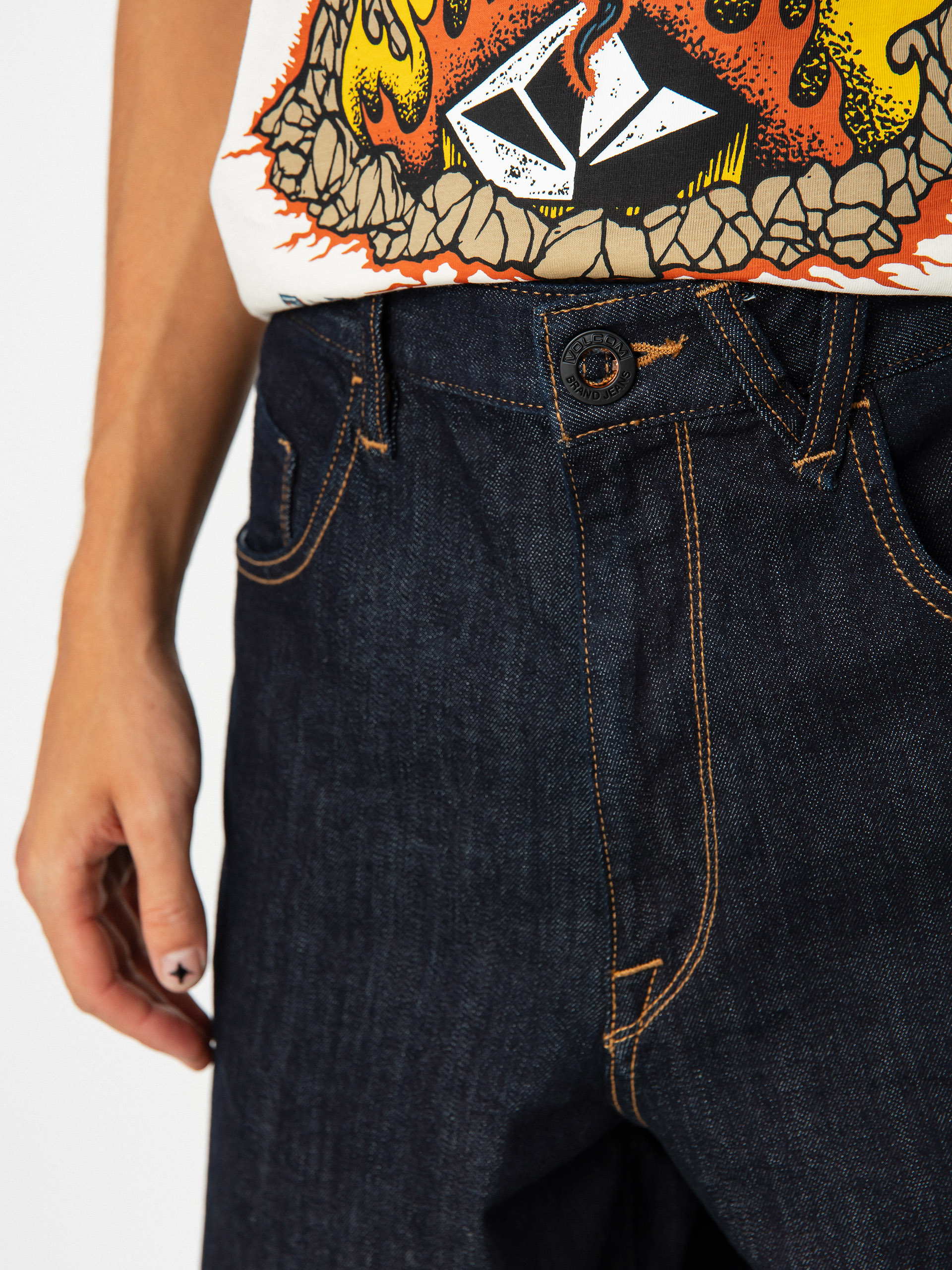 Spodnie Volcom Billow Denim (rinse)