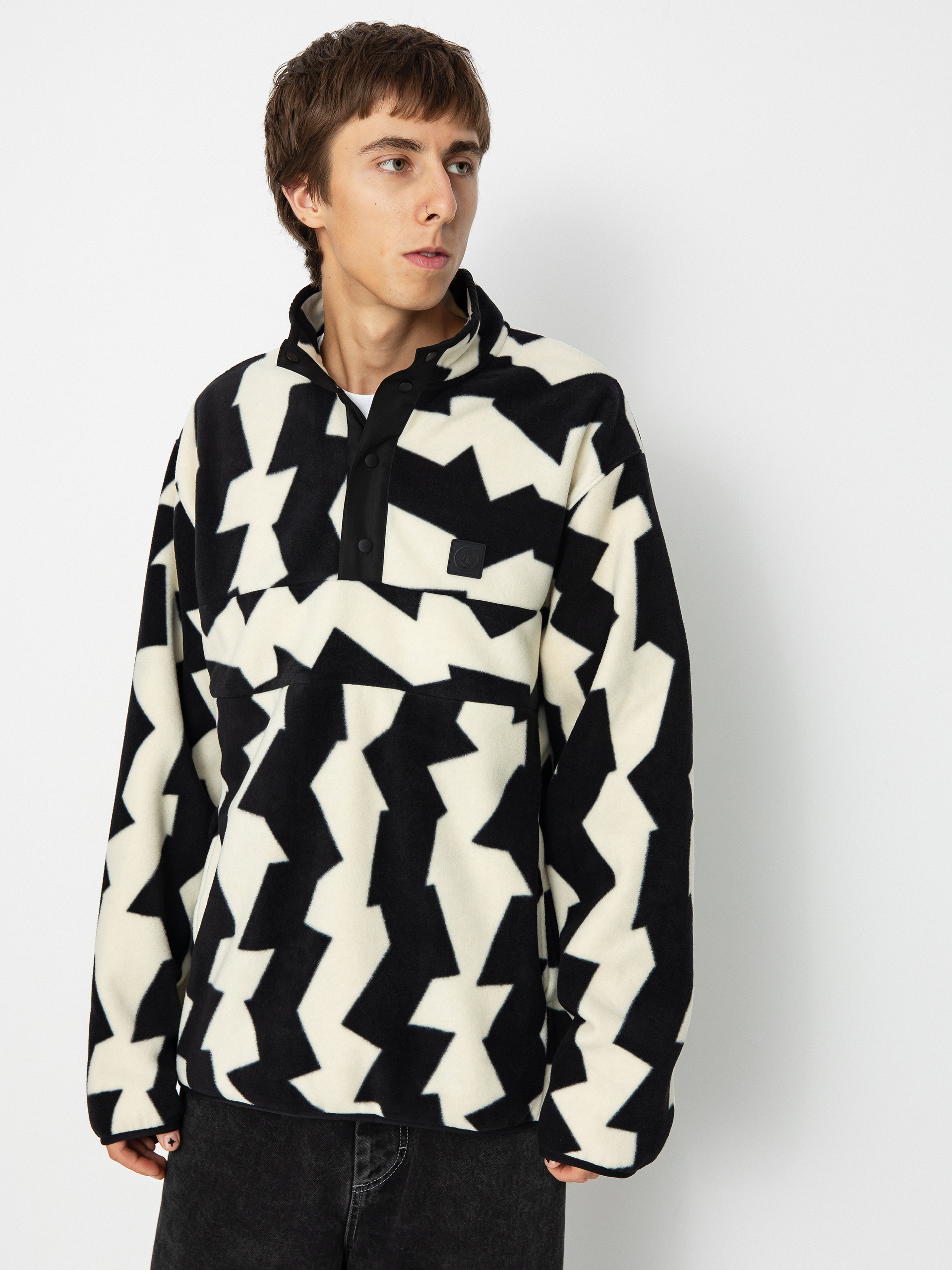 Męski Polar Volcom Error92 Mock Neck (dirty white)