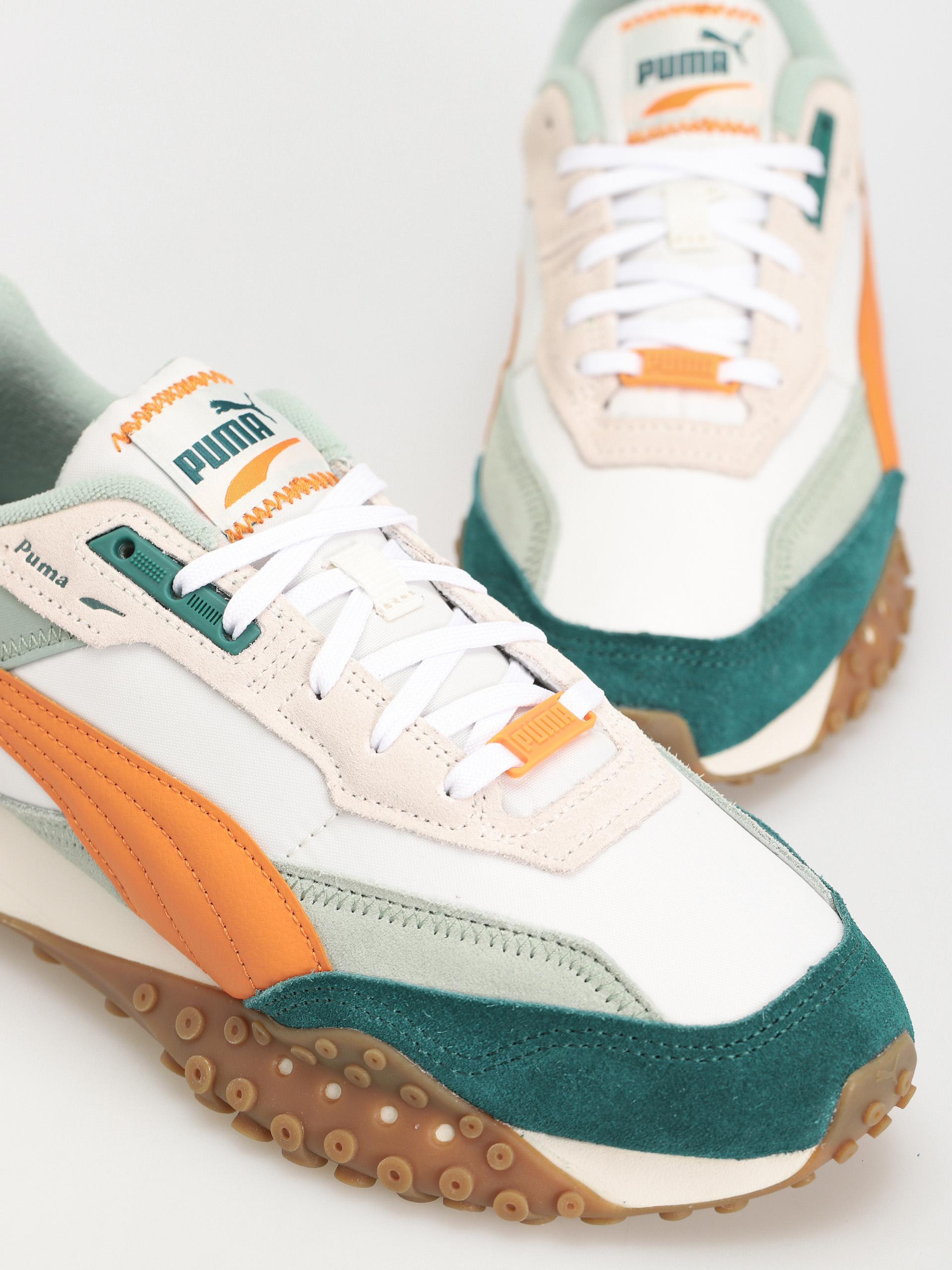 Buty Puma Blktop Rider (warm white/malachite)