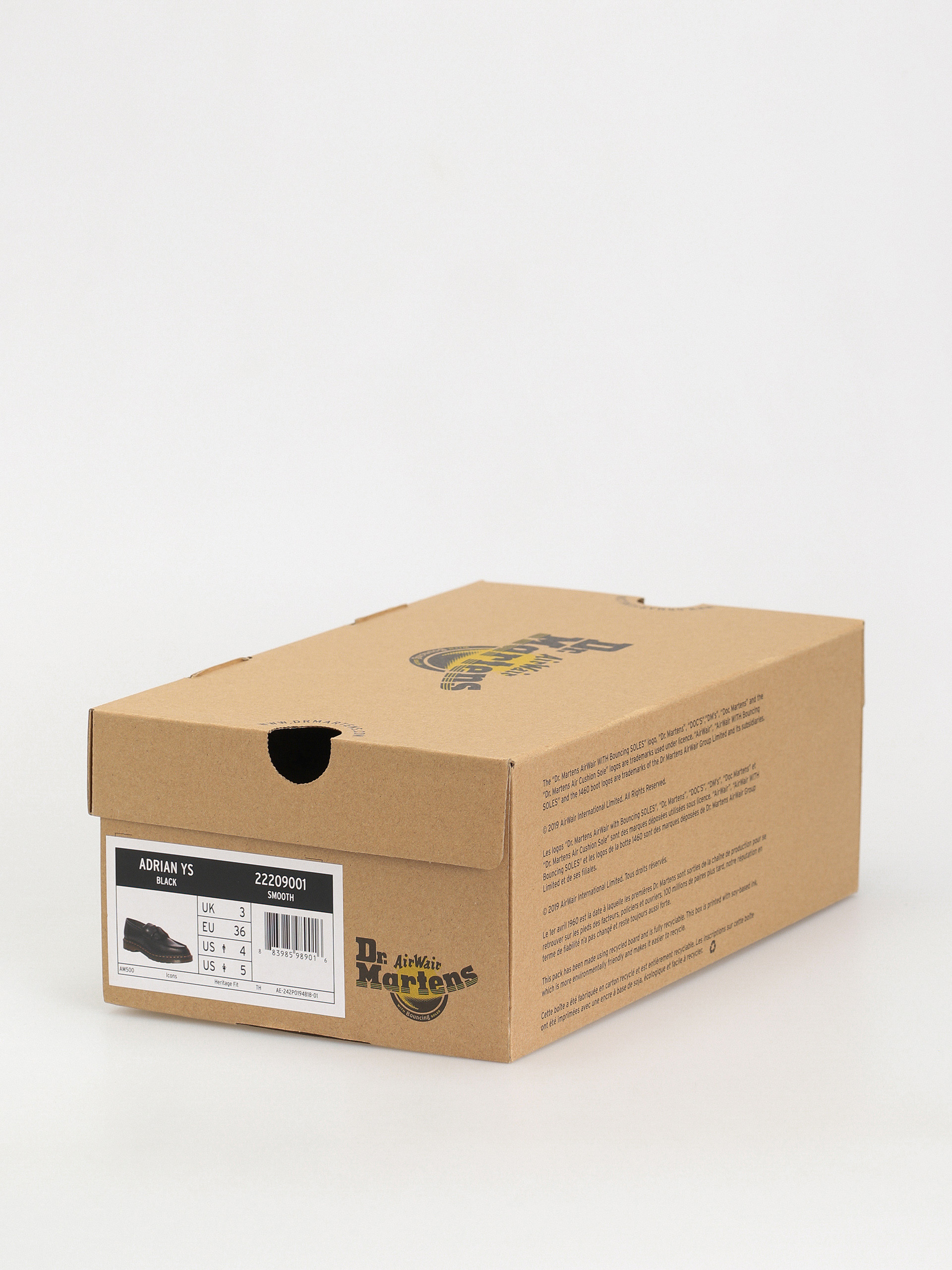 Buty Dr. Martens Adrian YS (black smooth)