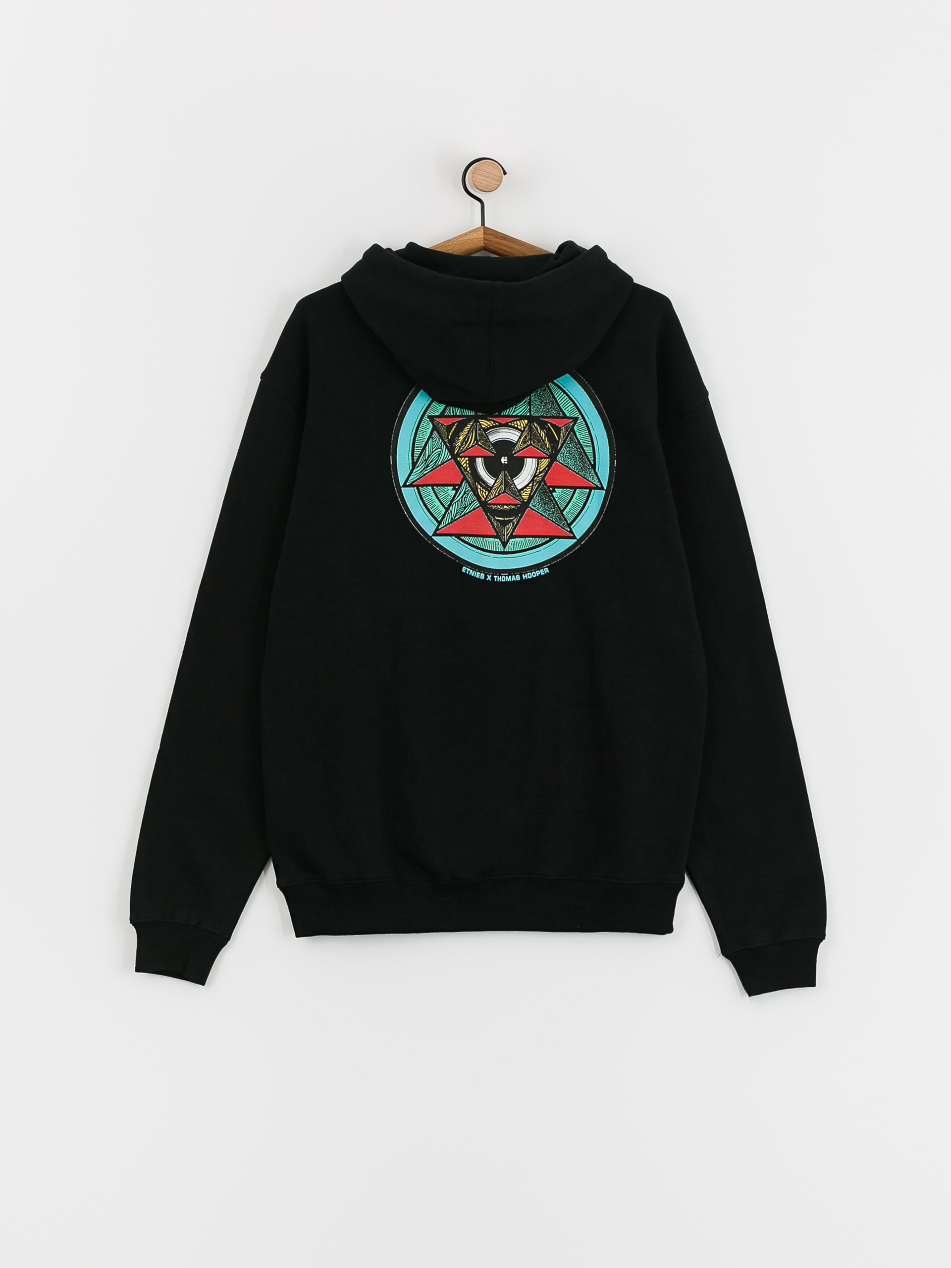 Bluza z kapturem Etnies Thomas Hooper Abstract HD (black)