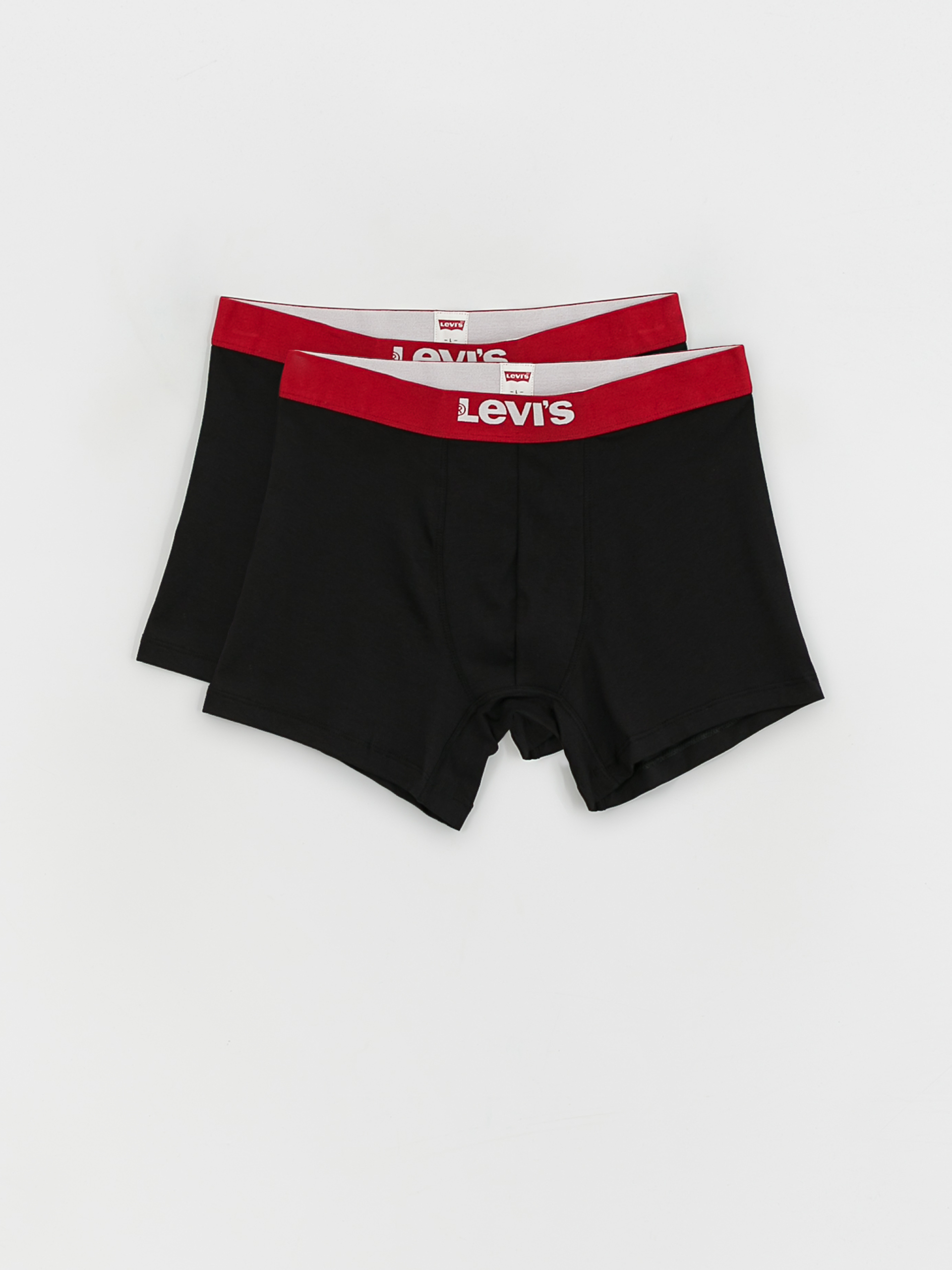 Bokserki Levi's® Solid Basic Boxer (black/red)