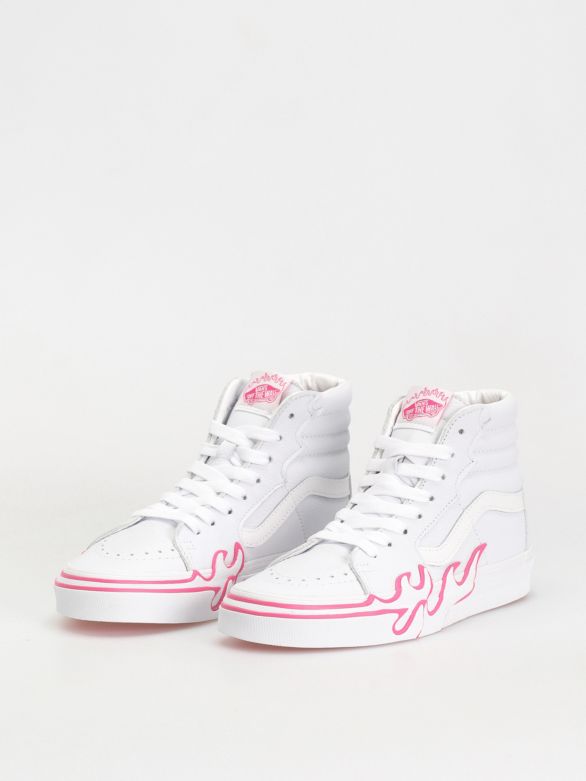 Buty Vans Sk8 Hi Flame (pop pink glo)
