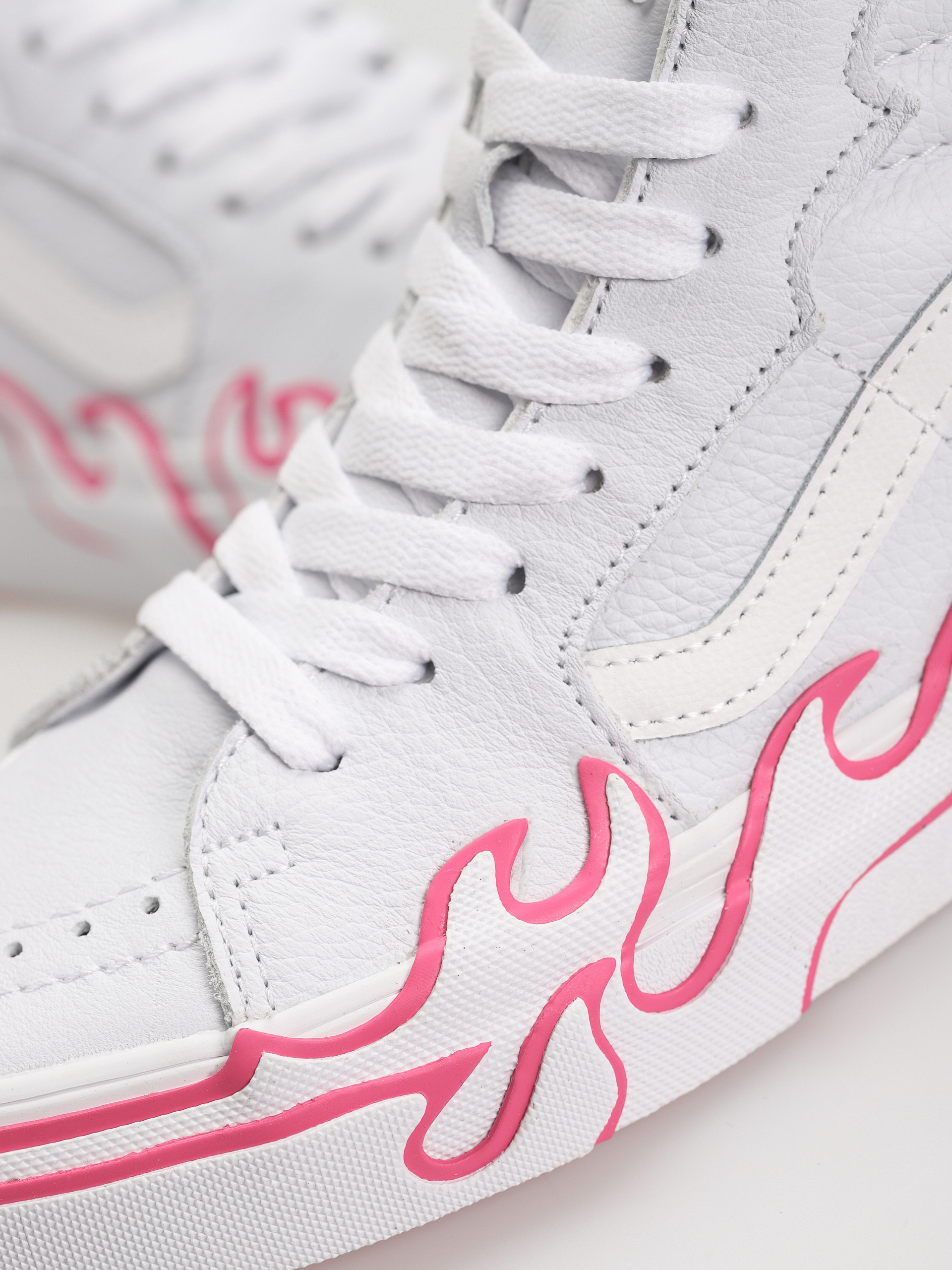 Buty Vans Sk8 Hi Flame (pop pink glo)