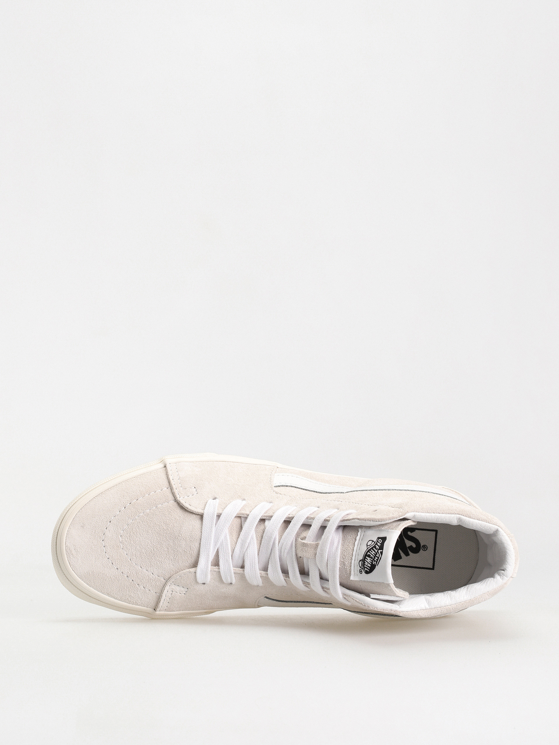 Buty Vans Sk8 Hi (pig suede blanc de blanc)
