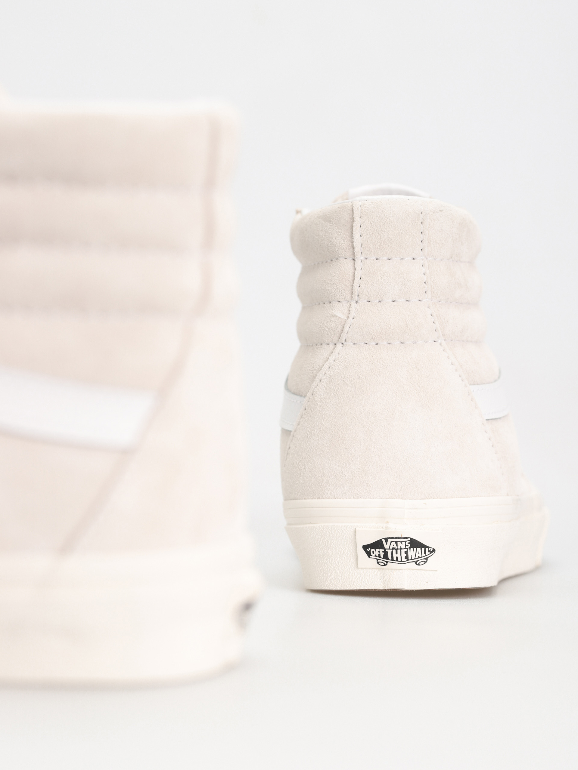 Buty Vans Sk8 Hi (pig suede blanc de blanc)