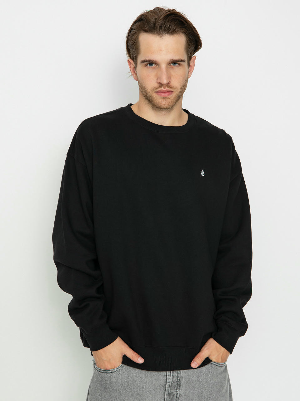 Bluza Volcom Single Stone Crew (black)