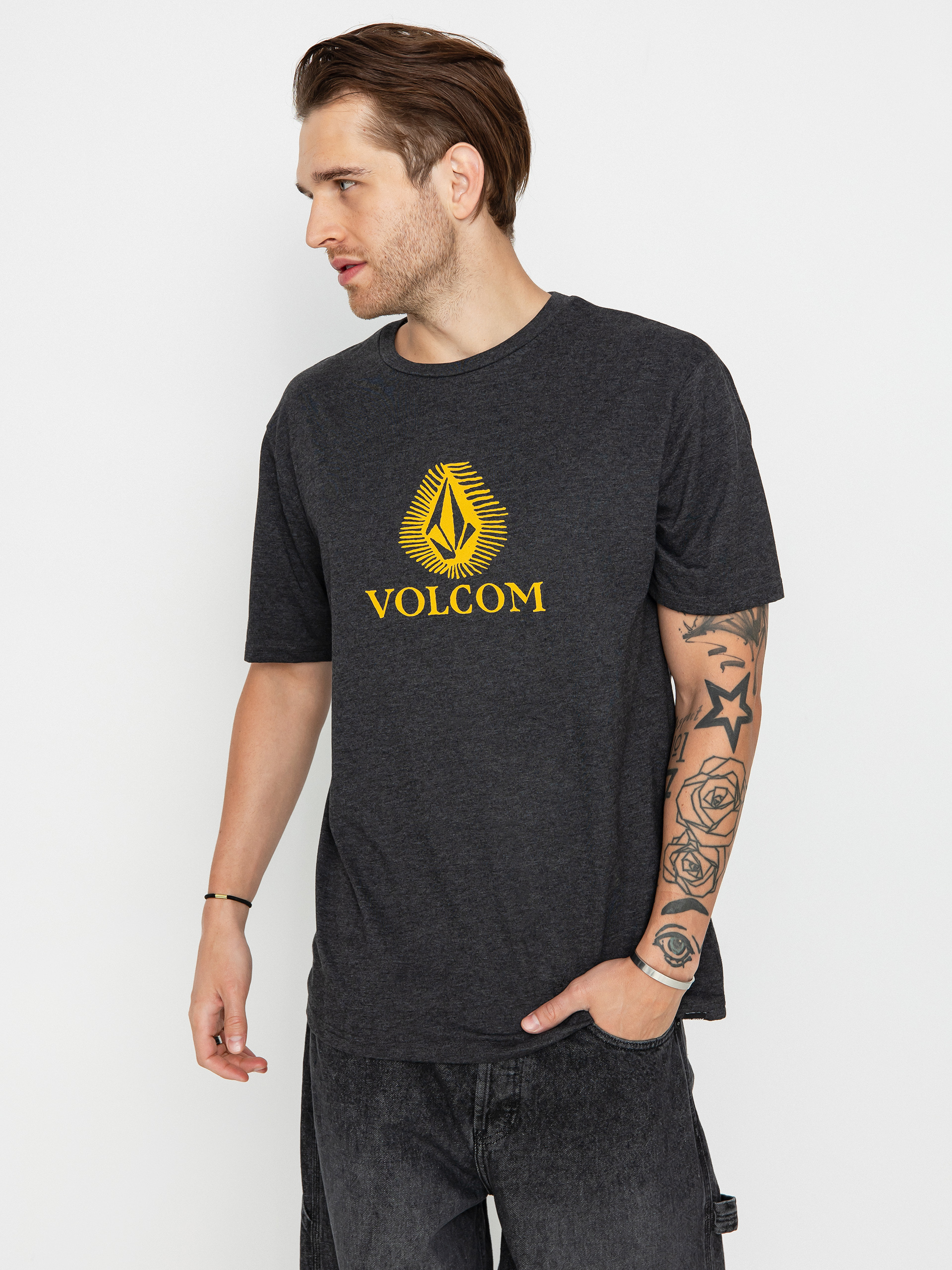 T-shirt Volcom Offshore Stone Hth (heather black)