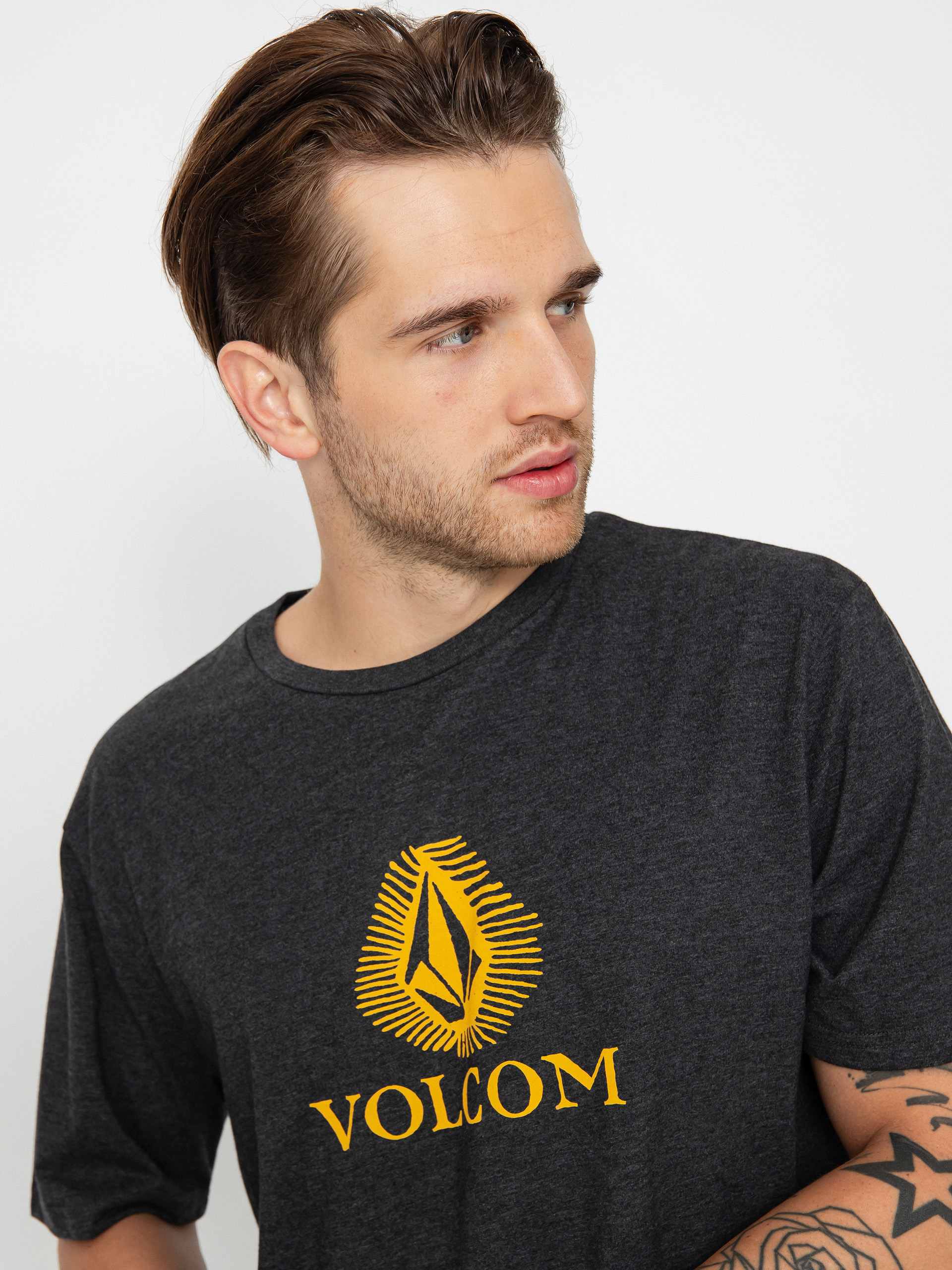 T-shirt Volcom Offshore Stone Hth (heather black)
