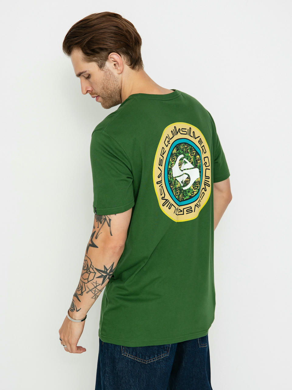 T-shirt Quiksilver Omni Circle (greener pastures)