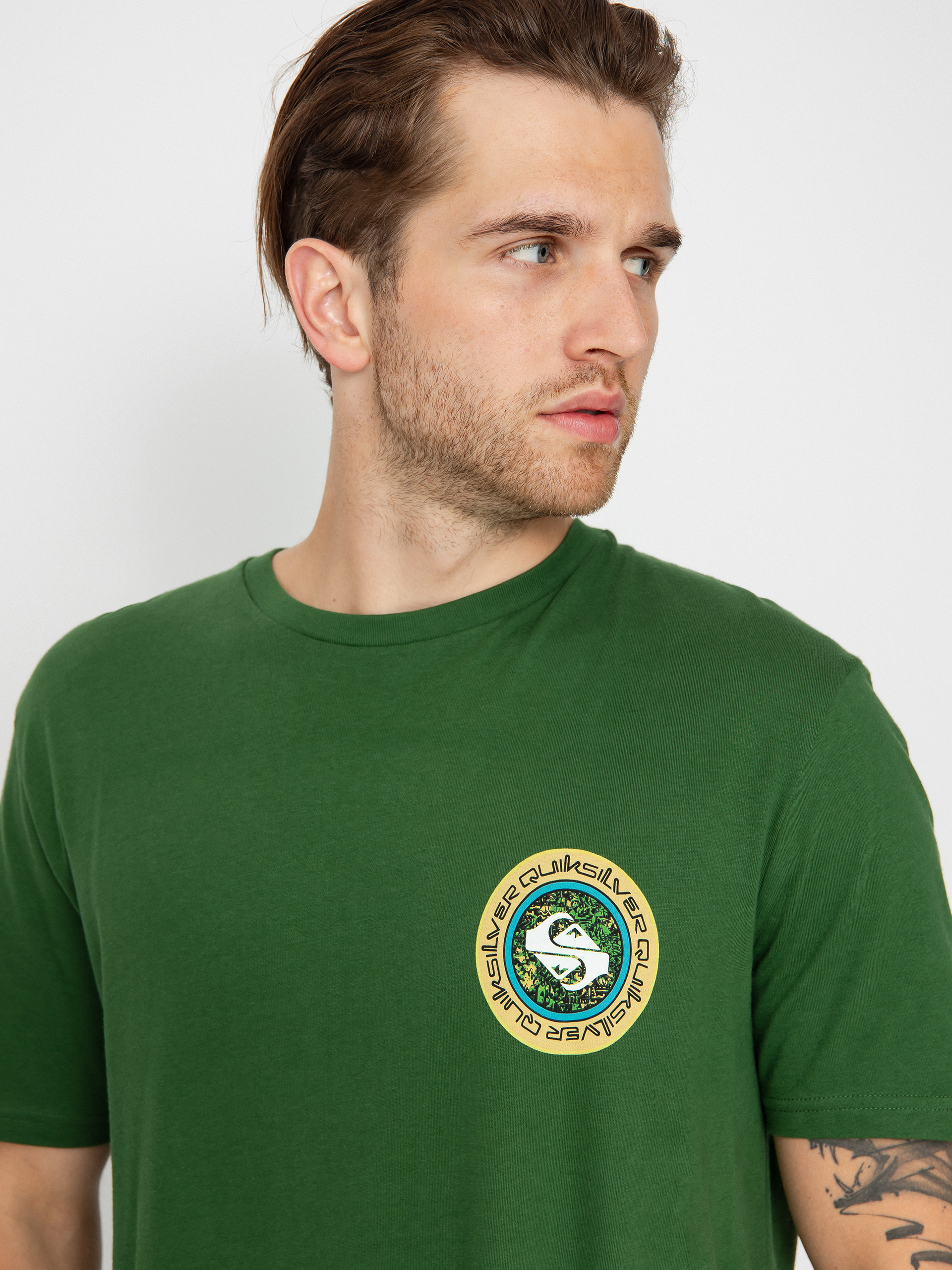 T-shirt Quiksilver Omni Circle (greener pastures)