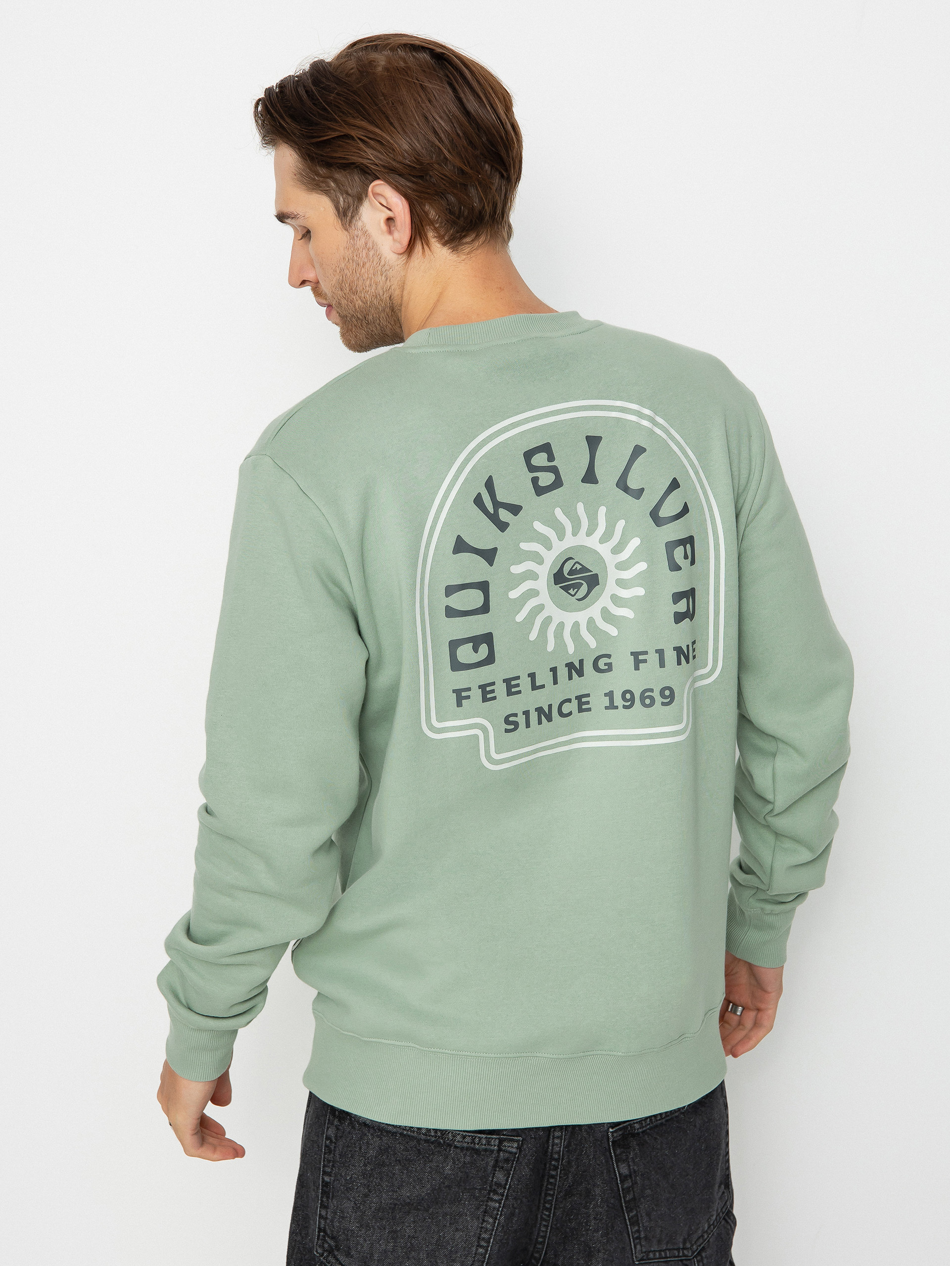 Bluza Quiksilver Surf Earth (iceberg green)