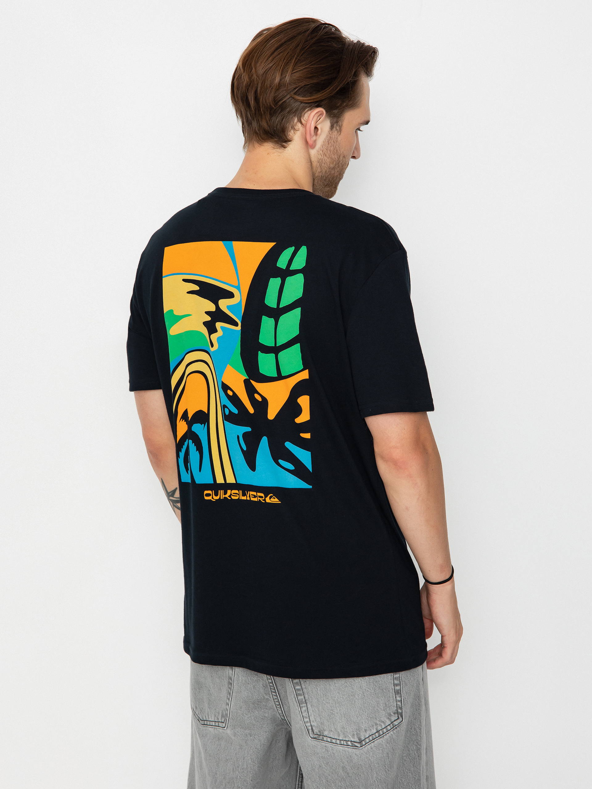 T-shirt Quiksilver Weird Trip (black)