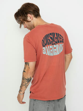 T-shirt Quiksilver Bold Move (mineral red)