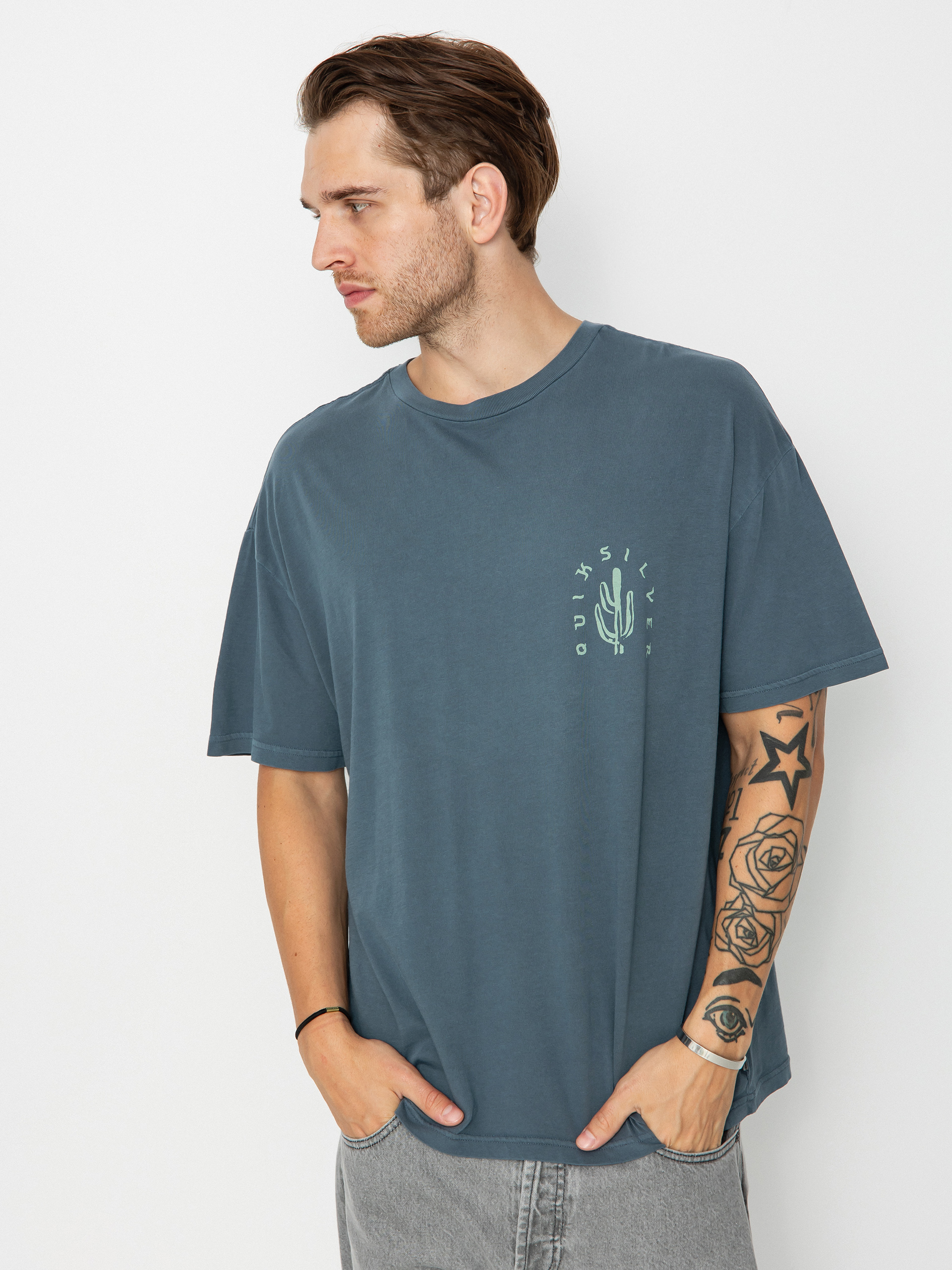 T-shirt Quiksilver Silver Lining (dark slate)