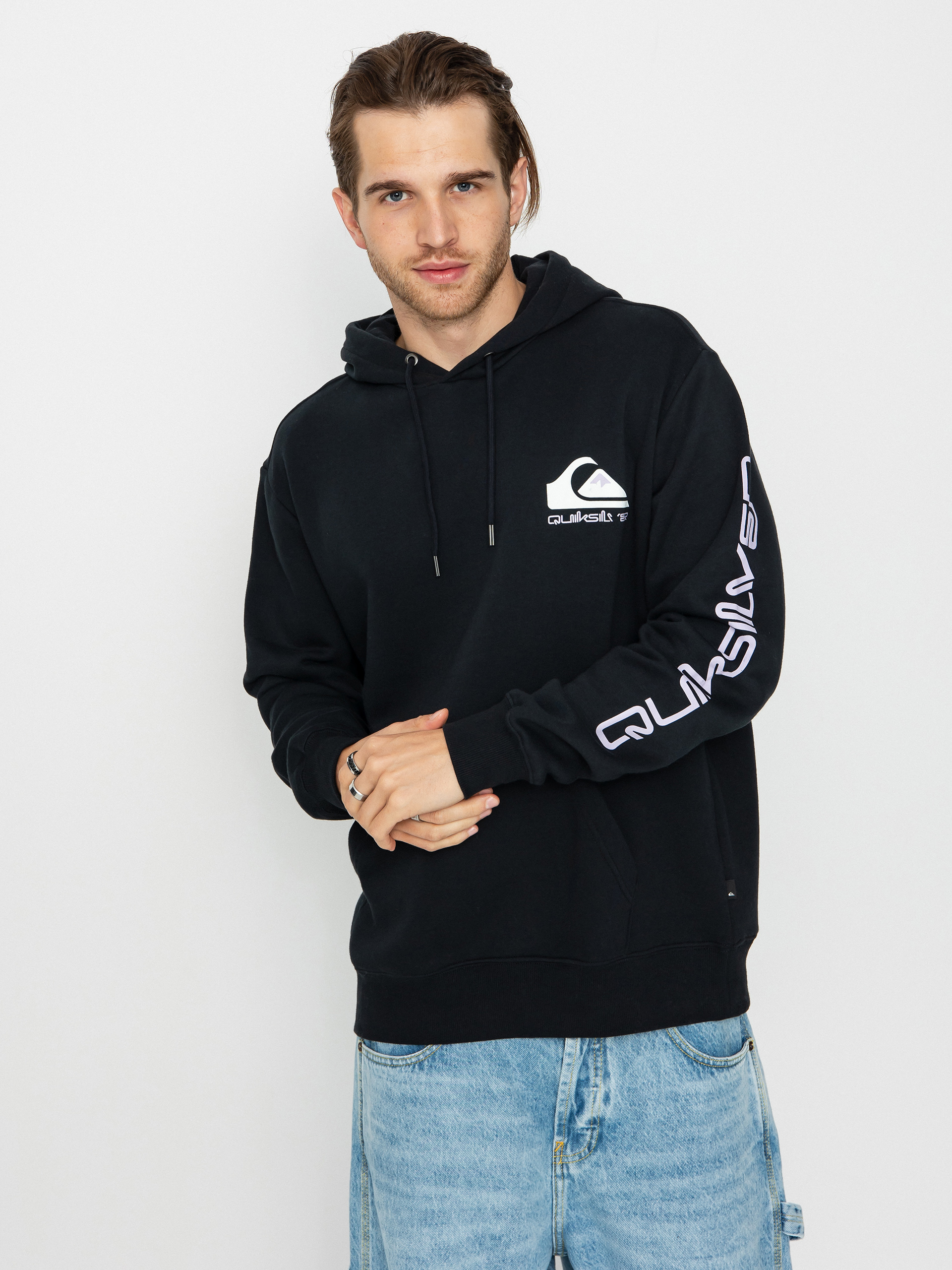 Bluza z kapturem Quiksilver Omni Logo HD (black)