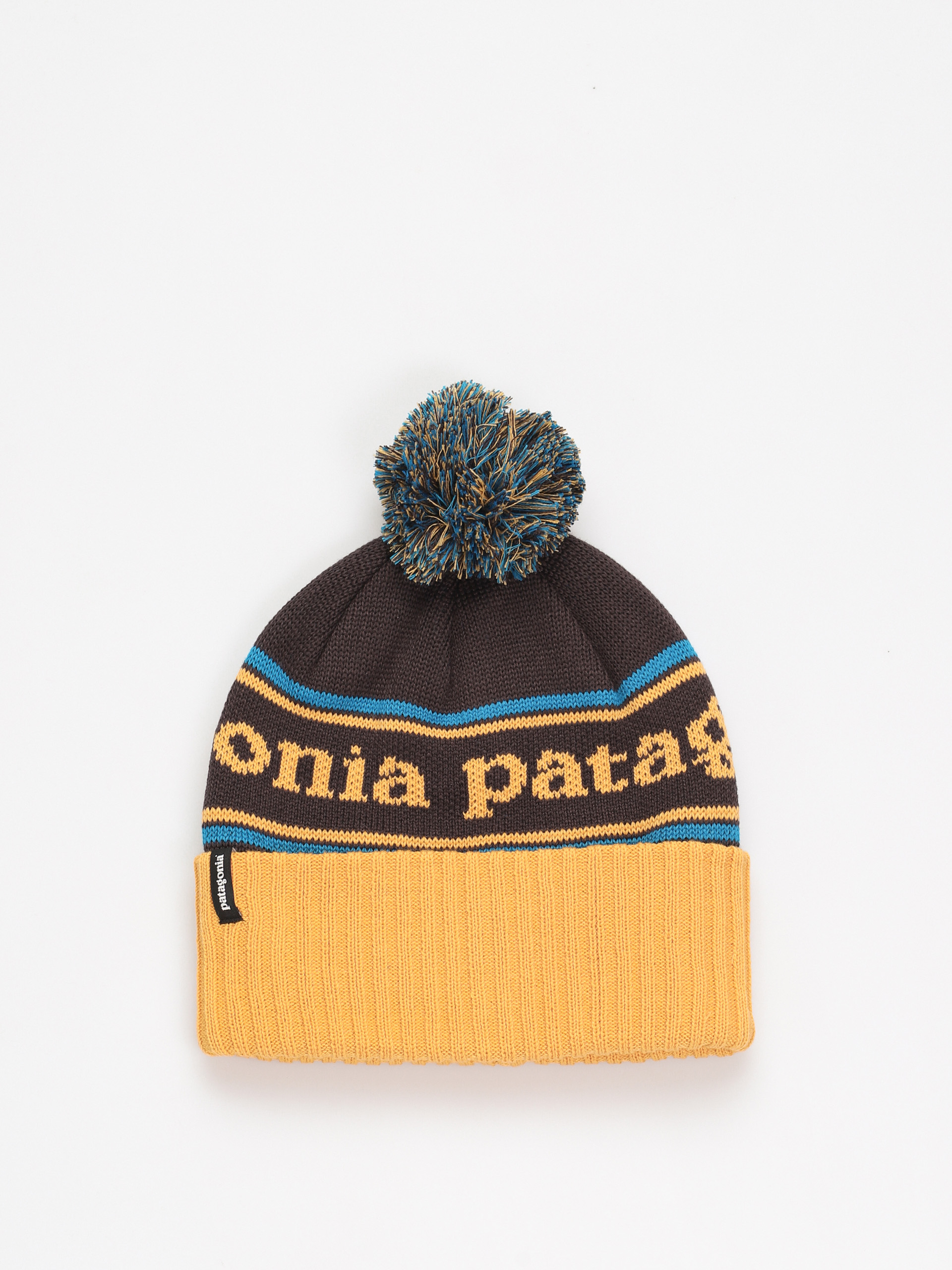 Czapka zimowa Patagonia Powder Town (park stripe/dried mango)