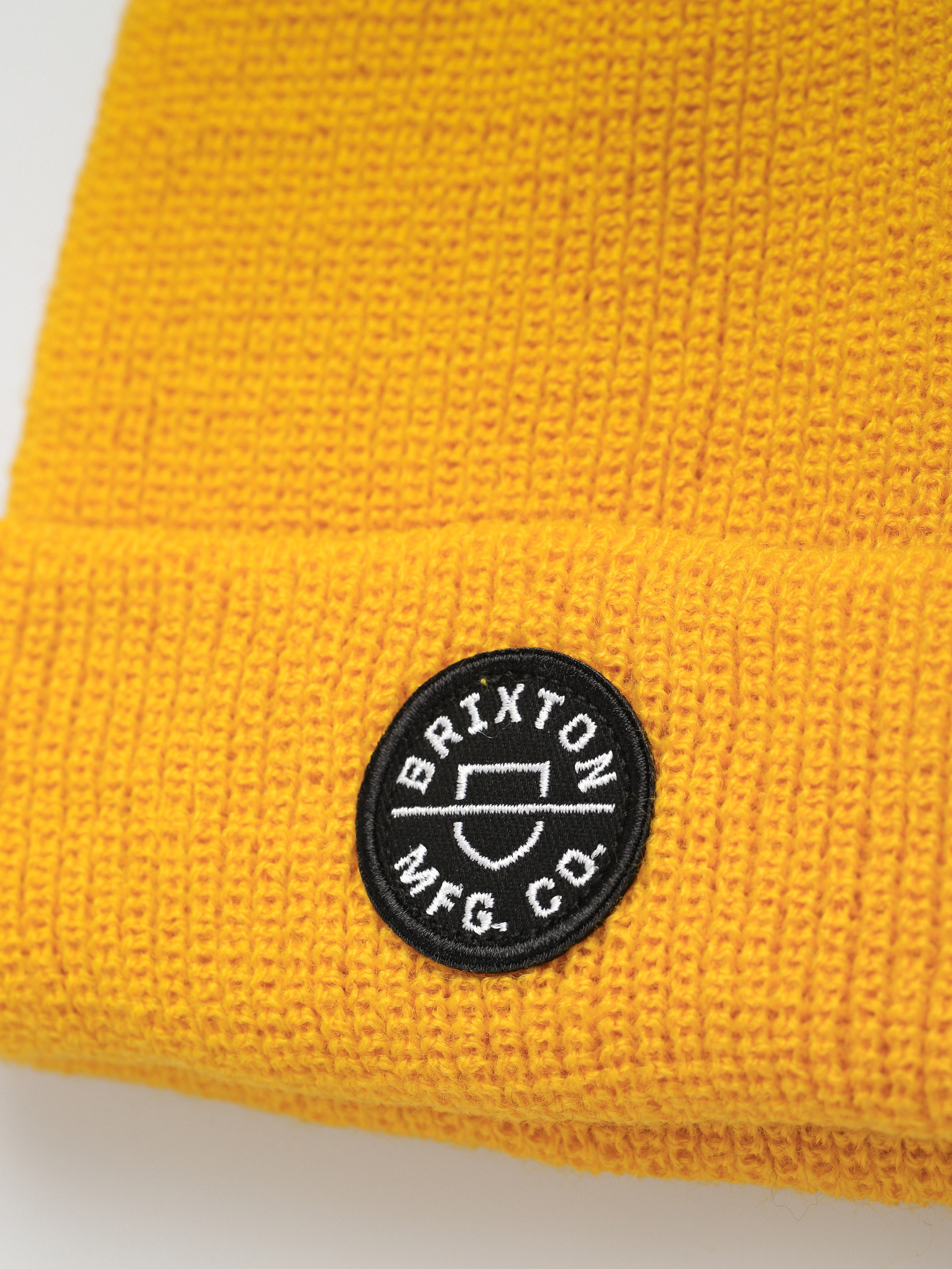 Czapka zimowa Brixton Heist Crest Beanie (mustard)