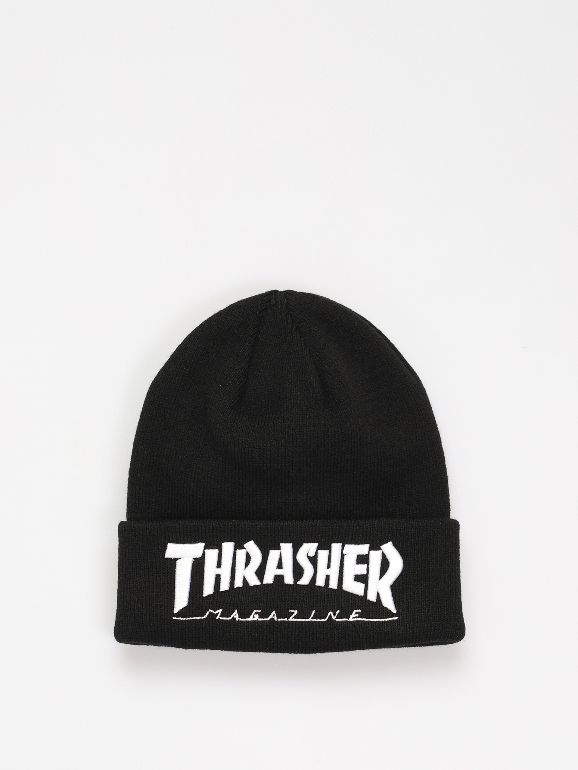 Czapka zimowa Thrasher Embroidered Logo (black/white)