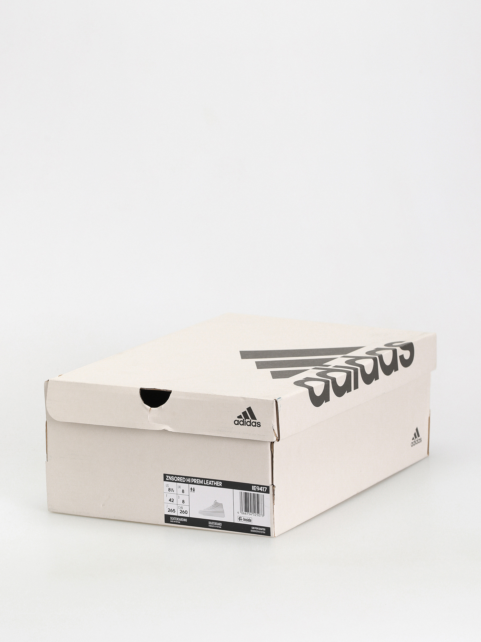 Buty adidas Znsored Hi Prem Leather (ftwwht/ftwwht/ftwwht)