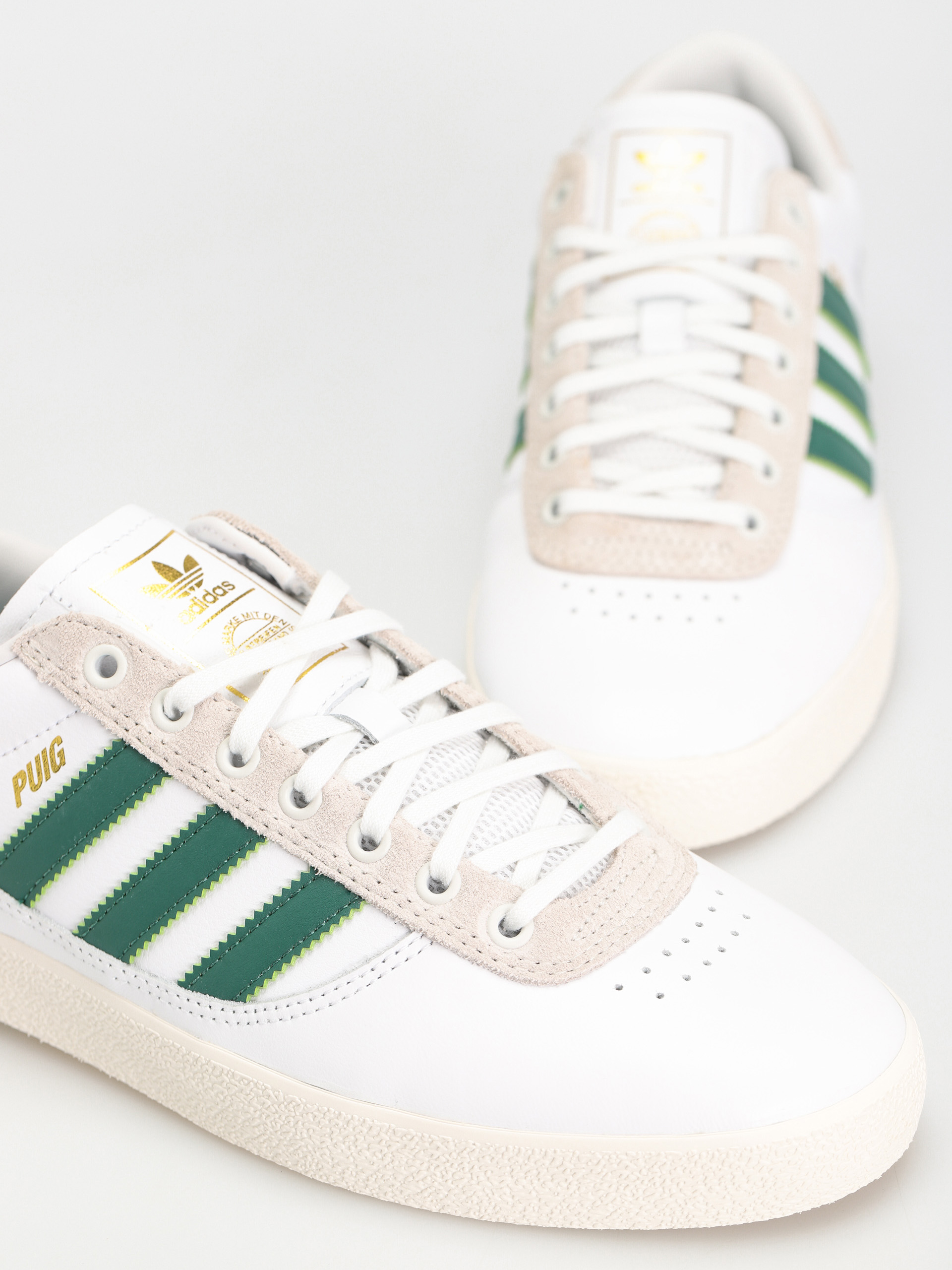 Buty adidas Puig Indoor (ftwwht/drkgrn/cwhite)